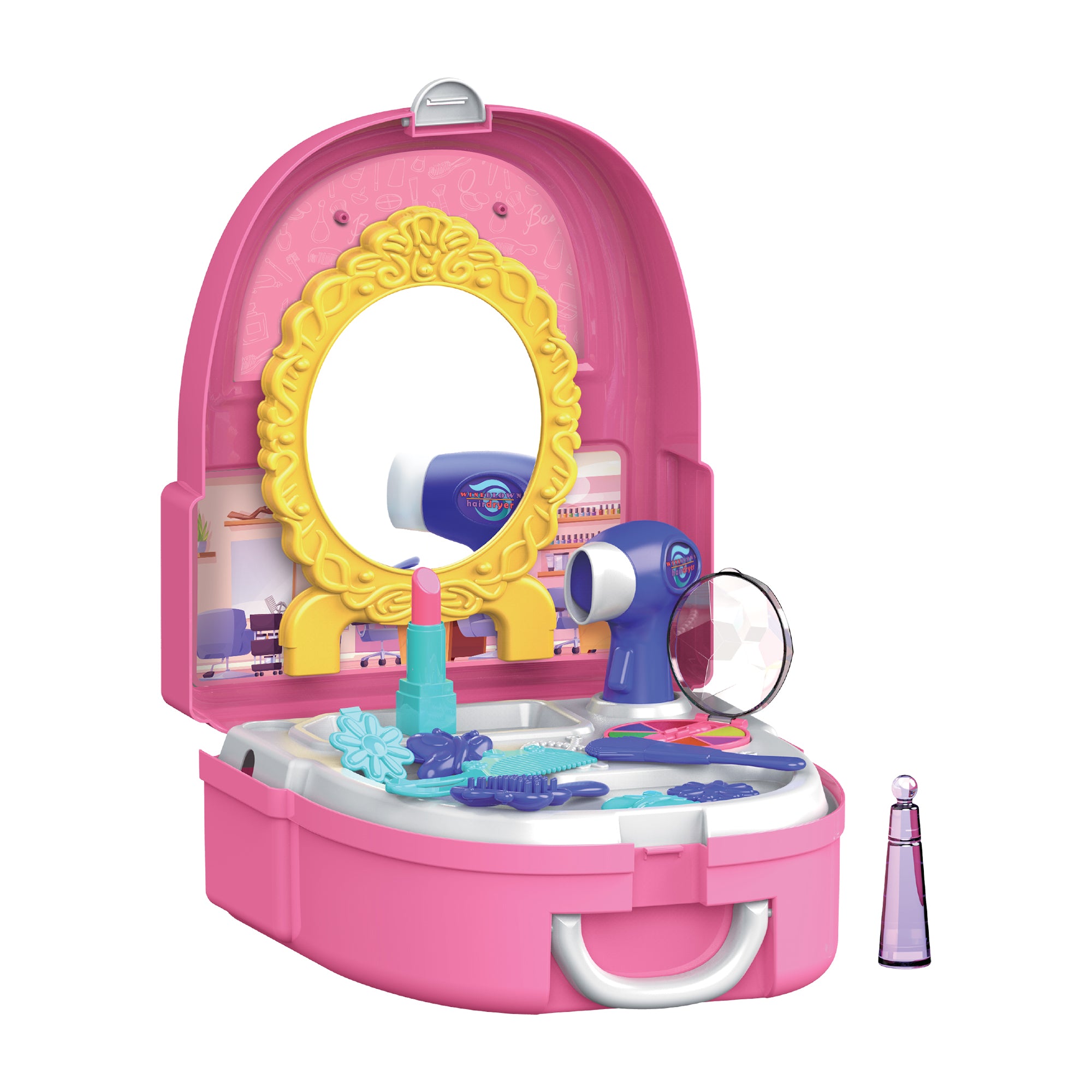 Set de juego de spa de belleza infantil Dazzle & Delight (19 piezas)