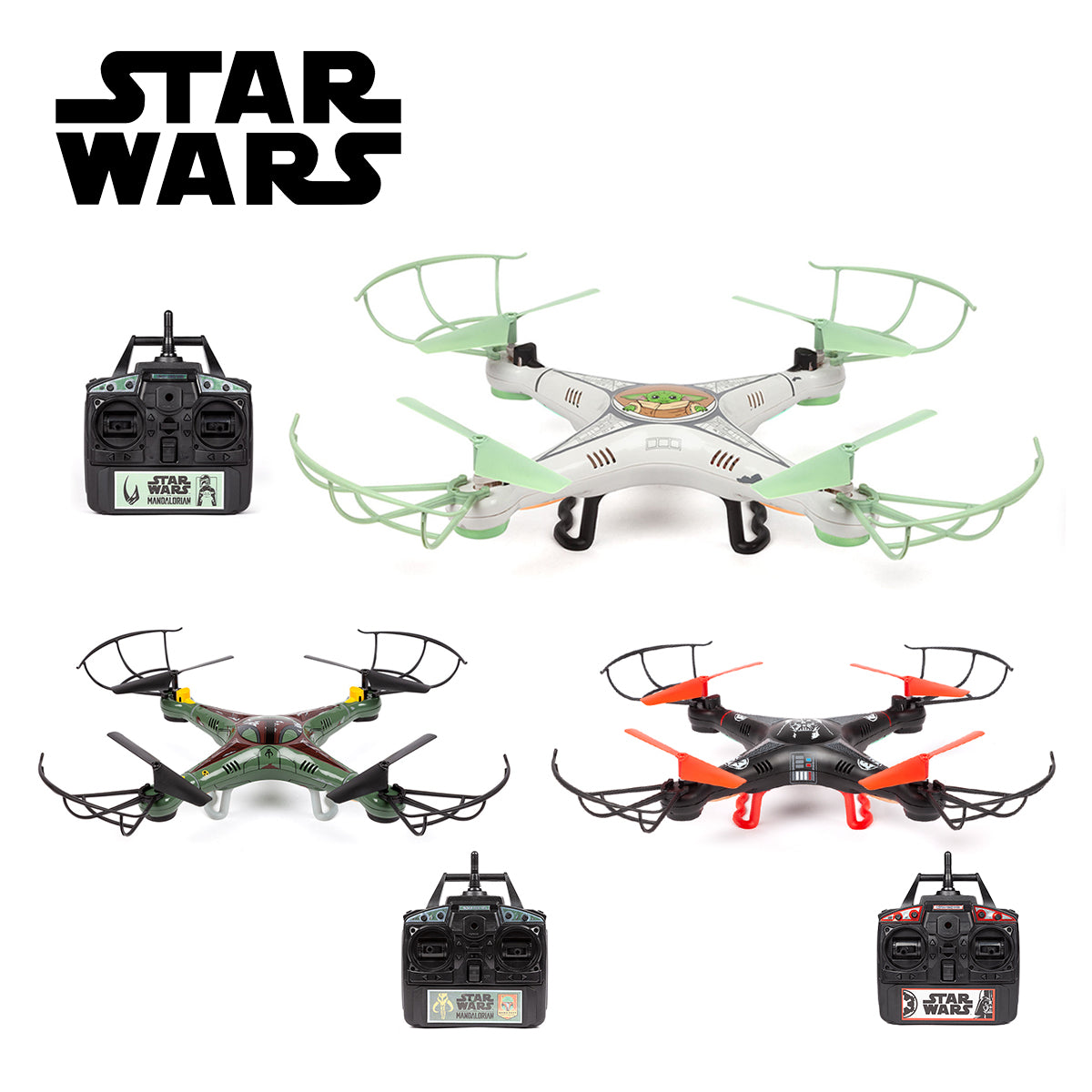 Paquete de cuadricópteros de Star Wars (paquete de 3)