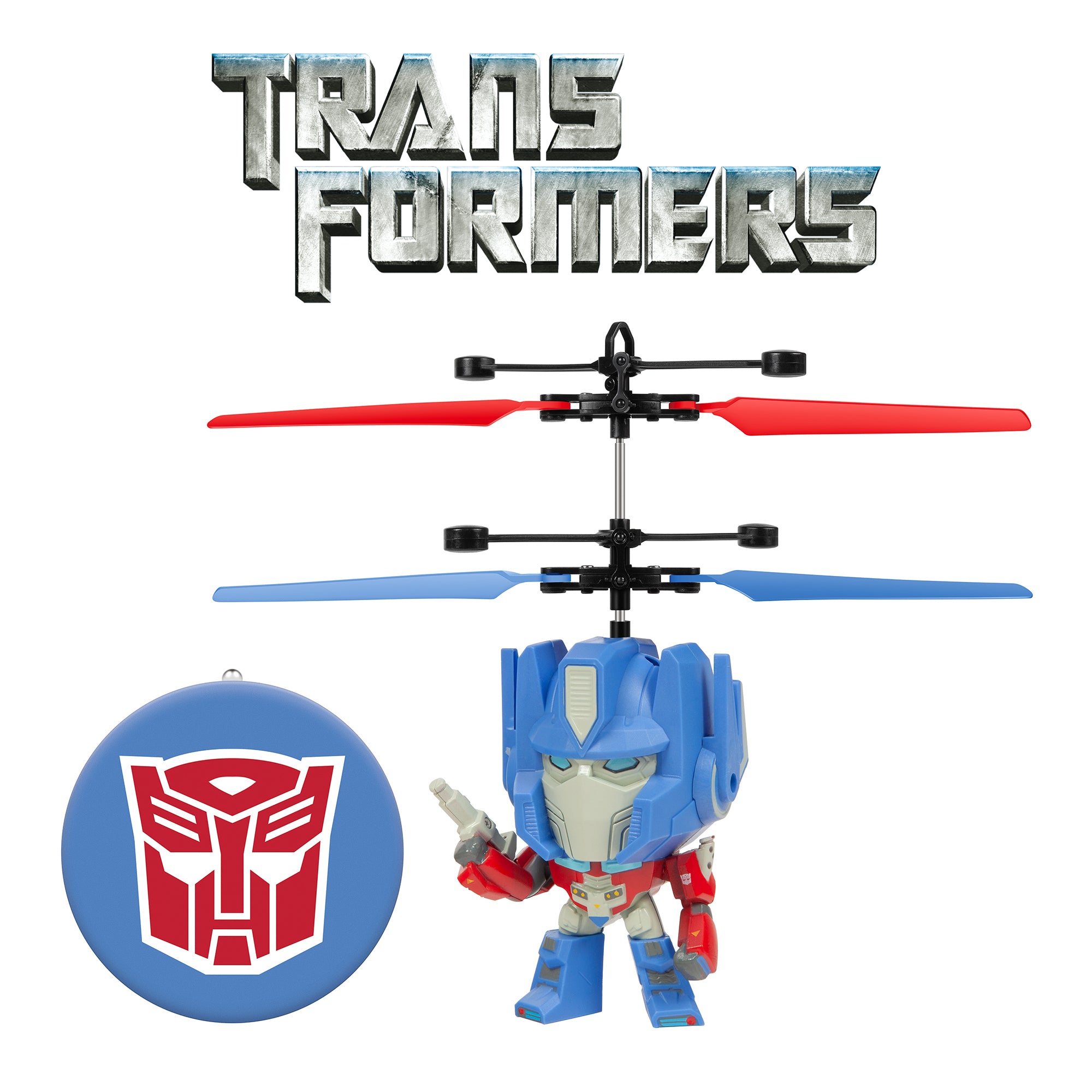 Transformers Optimus Prime OVNI de cabeza grande