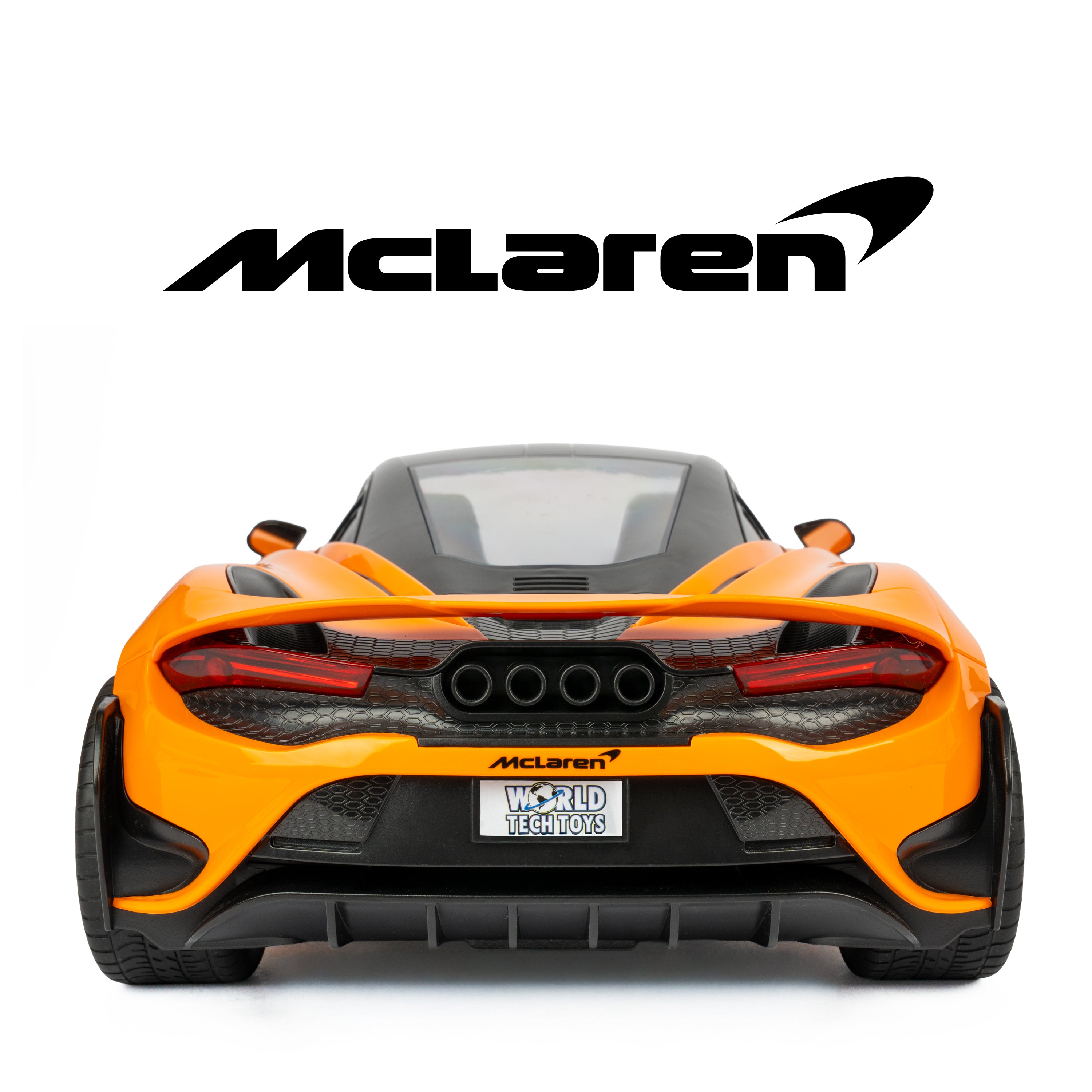 1:10 McLaren 765LT 2.4Ghz RC Car - Comes with Rechargeable Battery