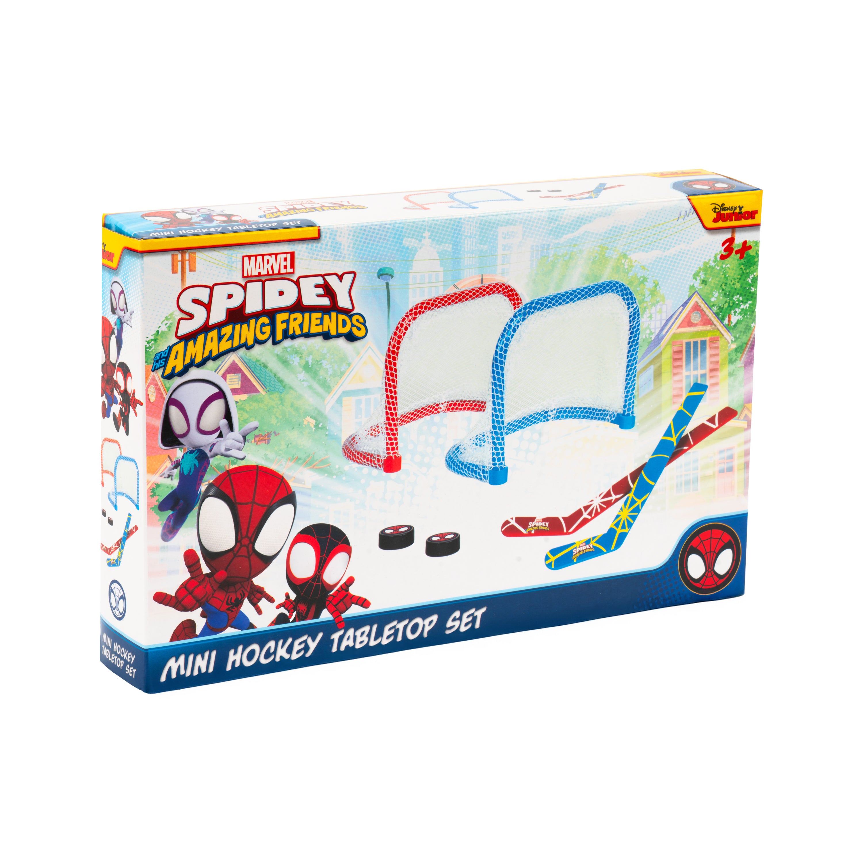 Juego de mesa de mini hockey de Spidey y sus increíbles amigos
