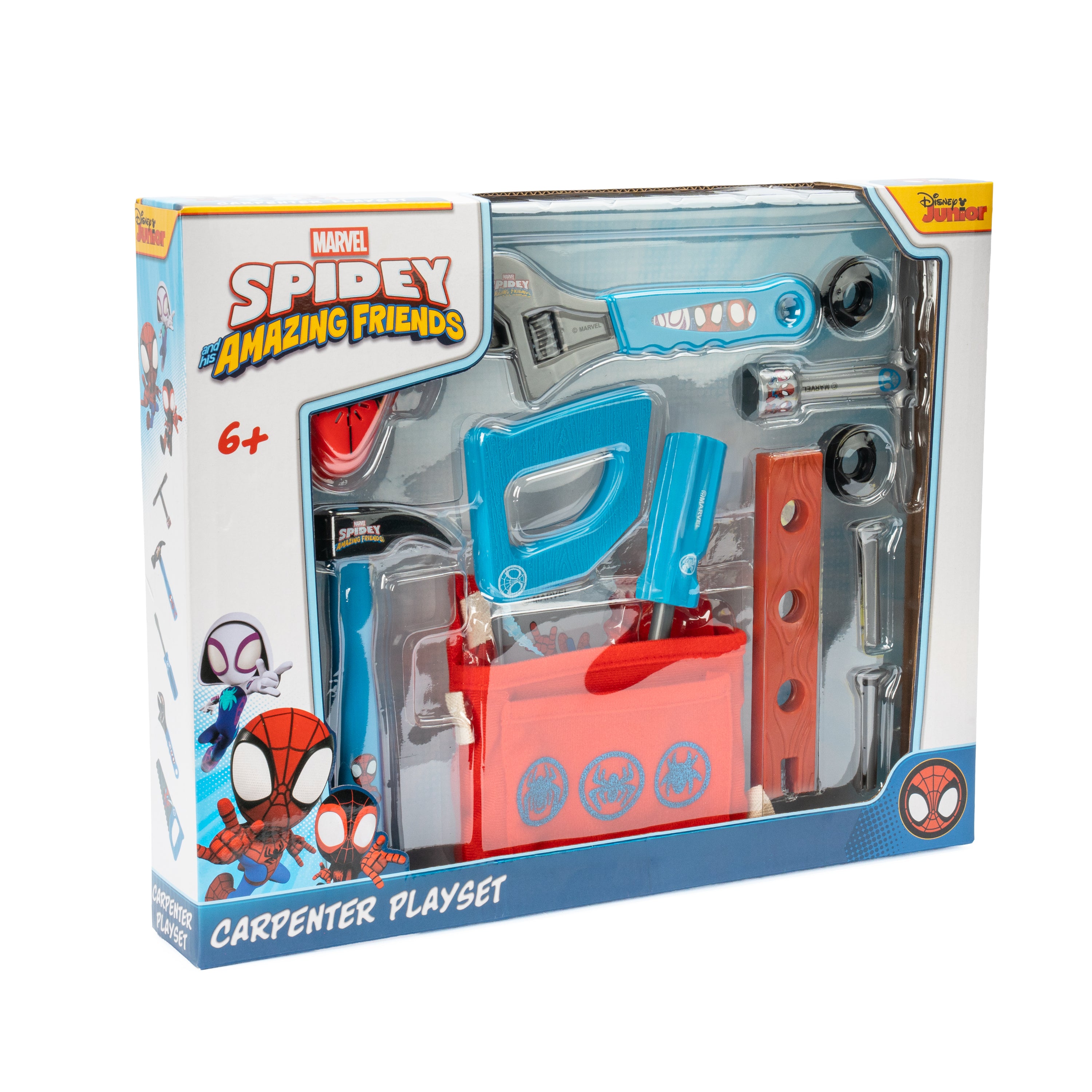 Spidey and his Amazing Friends 14 Piece Carpenter Playset - Tool set