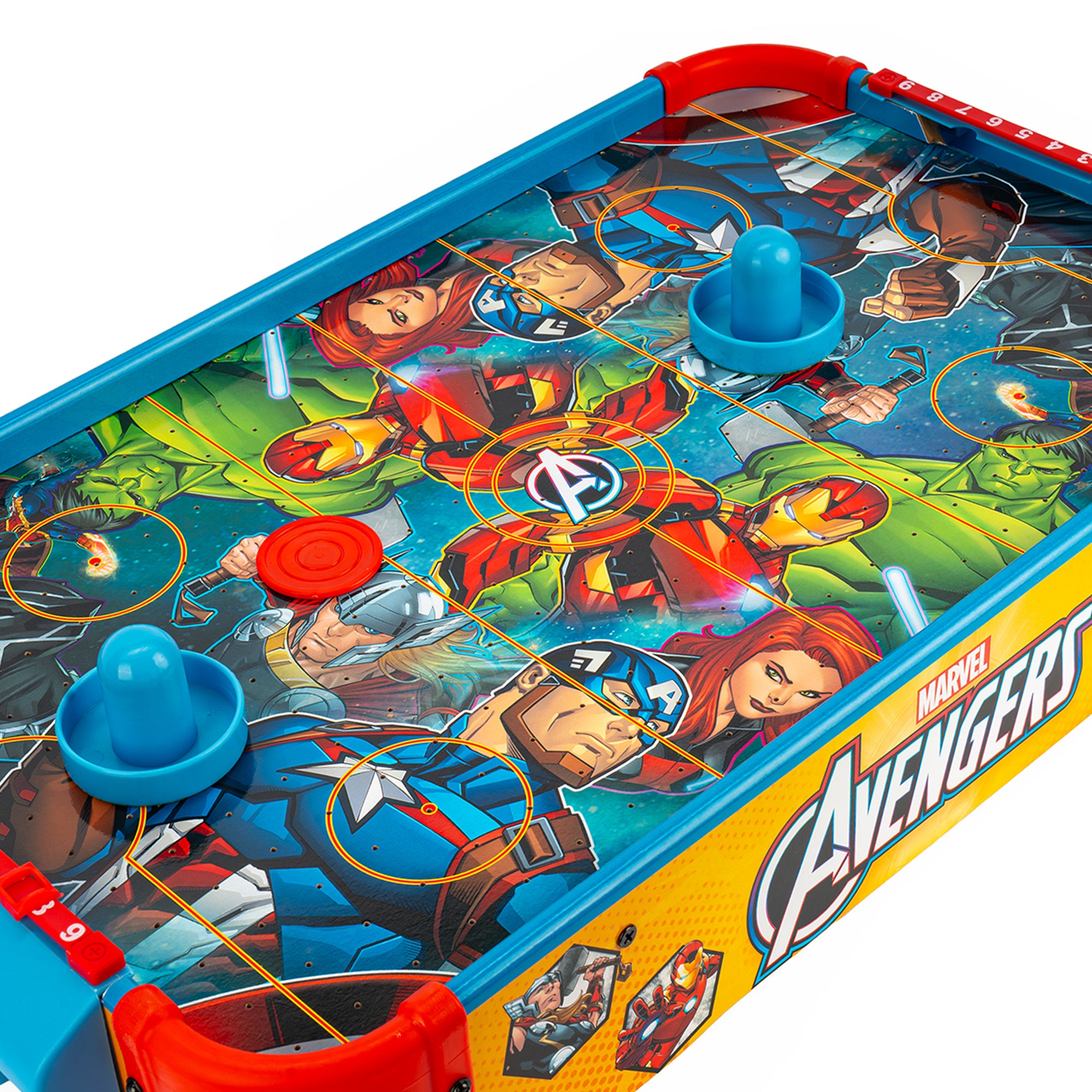 Avengers Wooden Electronic Air Hockey Table