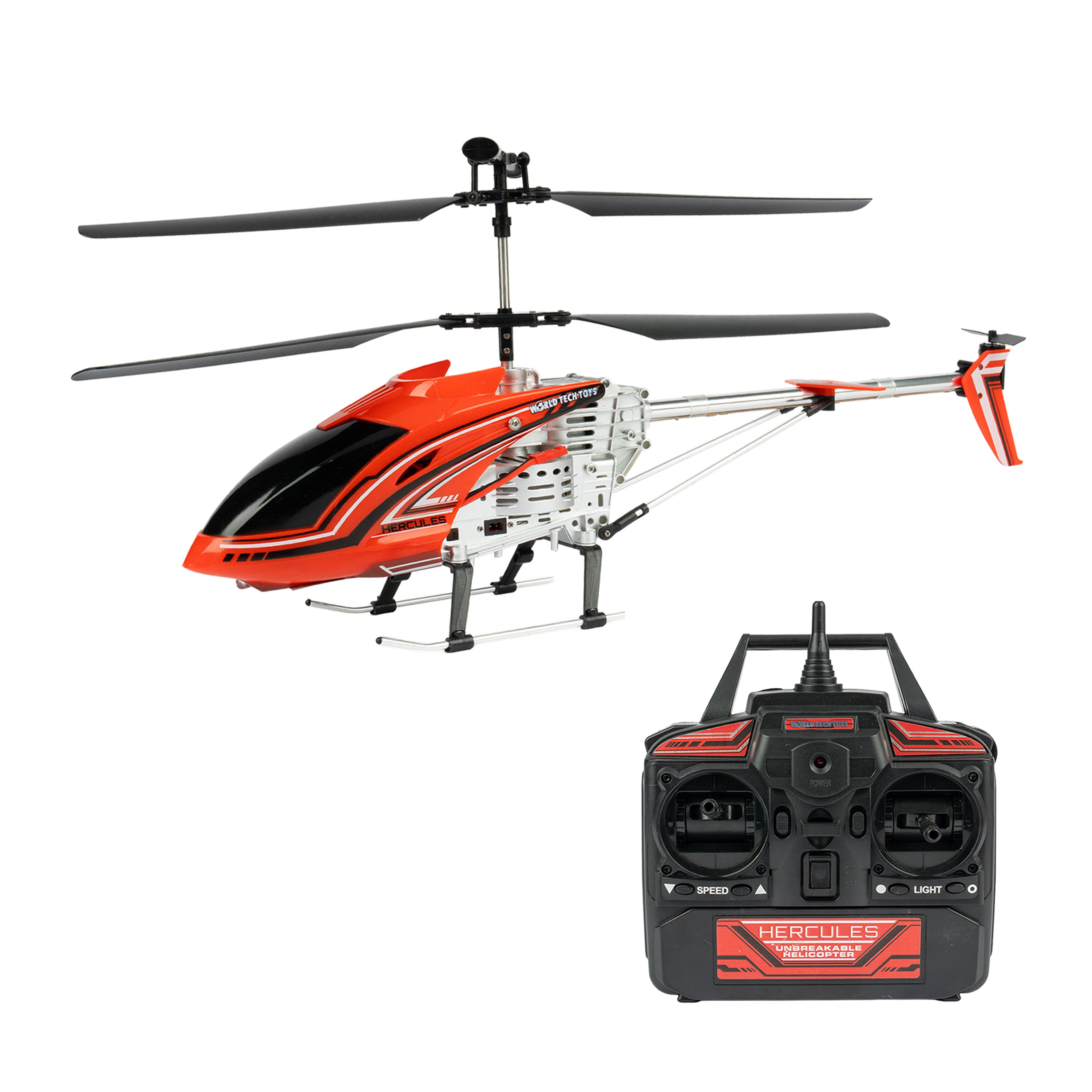 Bugatti Chiron RC Car & 3.5 Channel Gyro Helicopter Pursuit Set