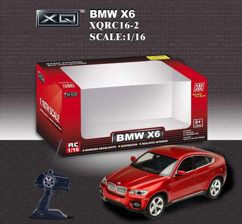 Coche eléctrico RTR RC BMW X6 a escala 1:16