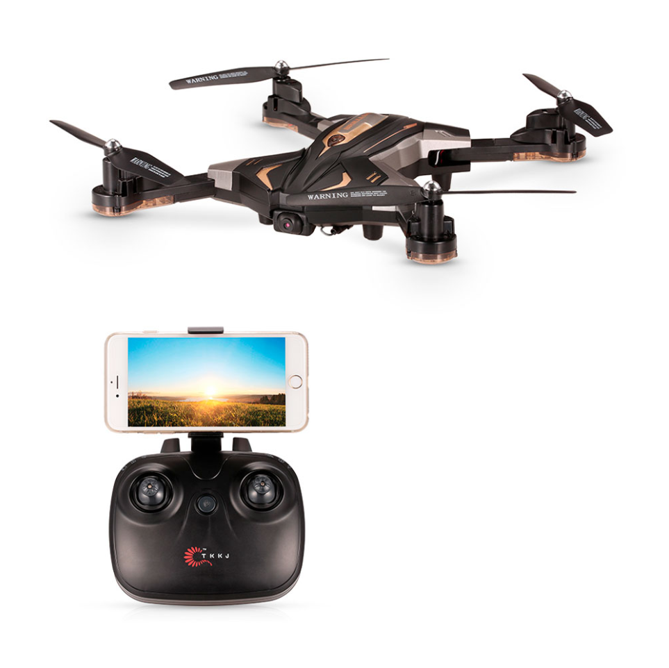 Cámara RC TKKJ L600 con posicionamiento de flujo óptico, 2,4 GHz, 4 canales, RTF