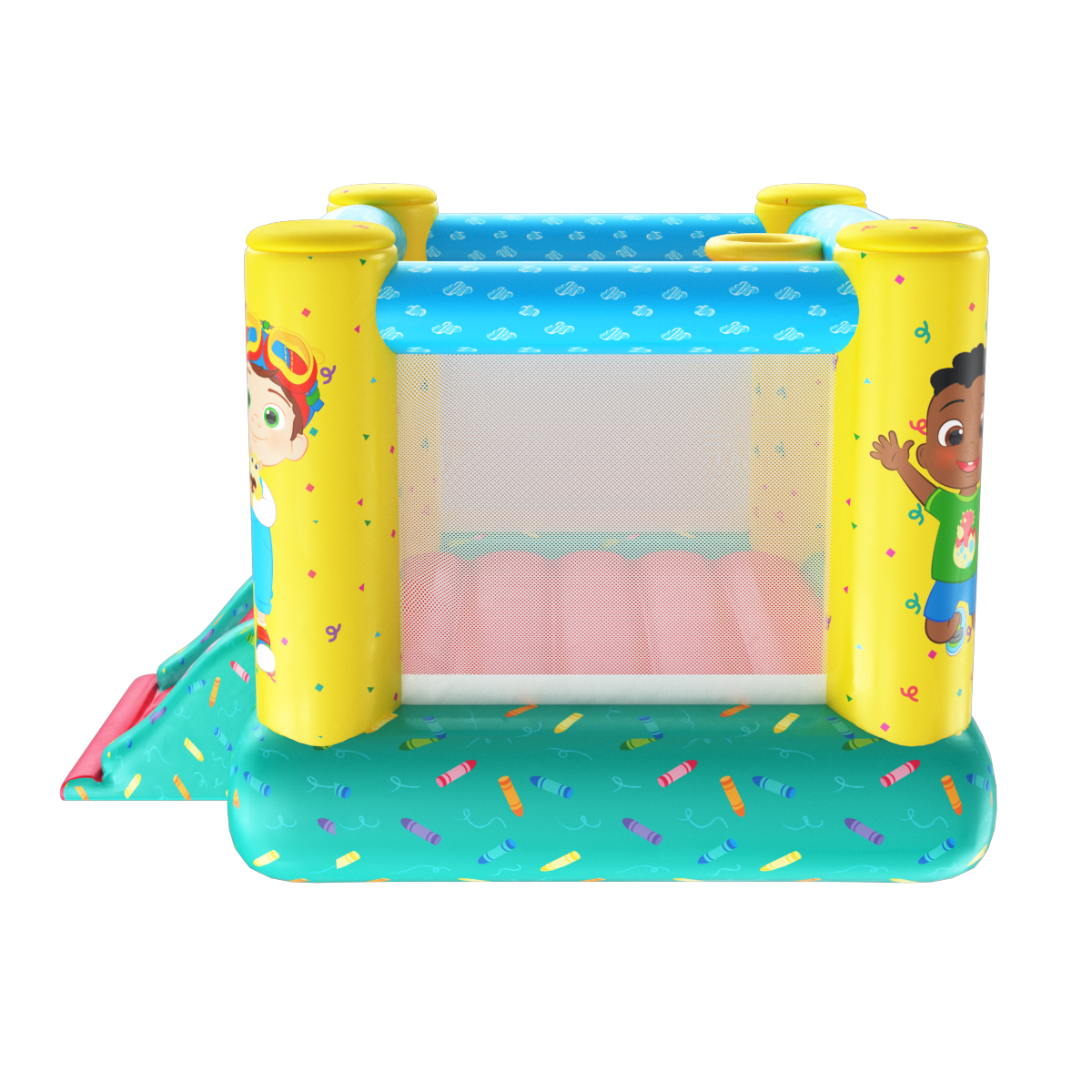 CoComelon Jump N' Slide Bouncers (Includes Electric Air Pump)