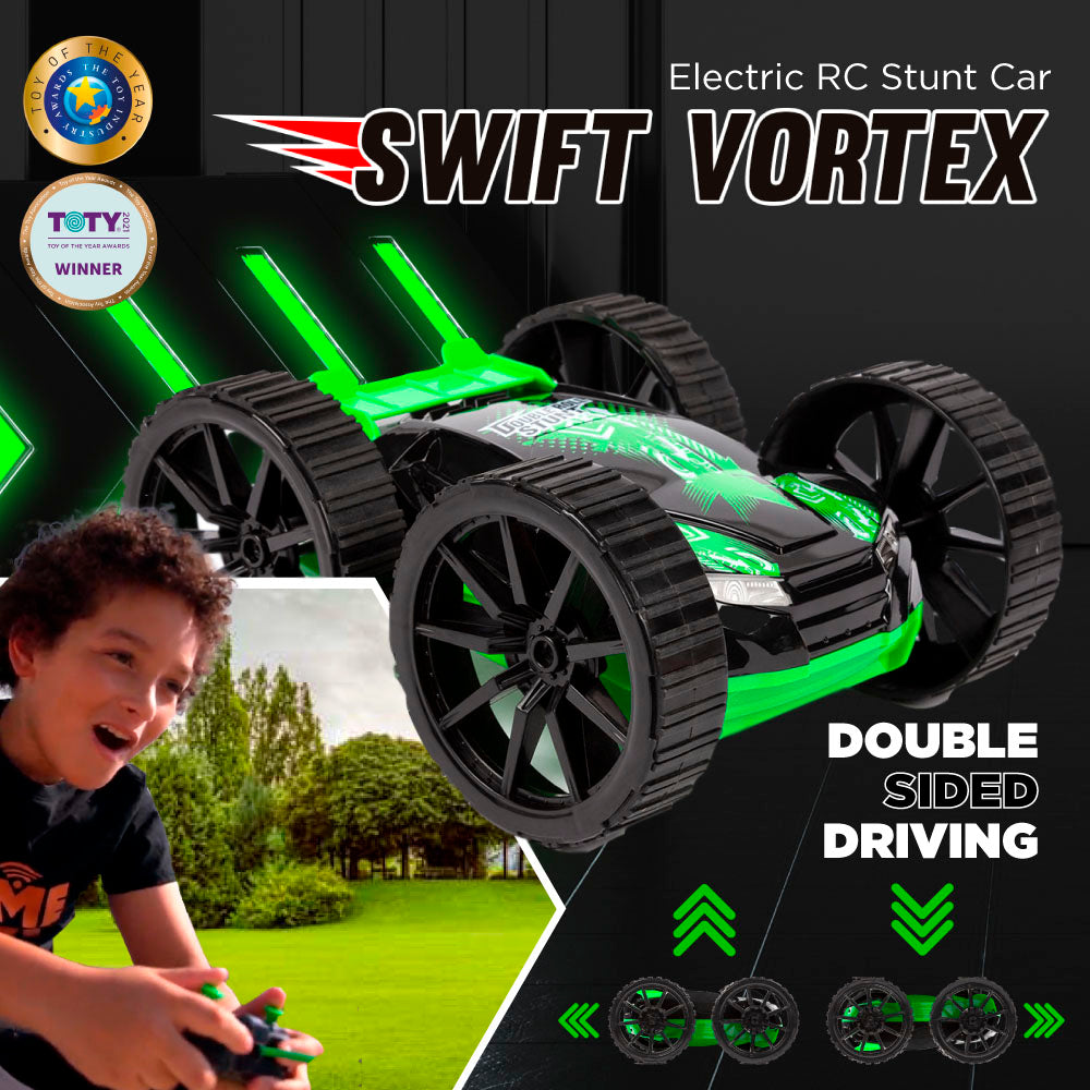 Coche acrobático eléctrico teledirigido Swift Vortex RTR