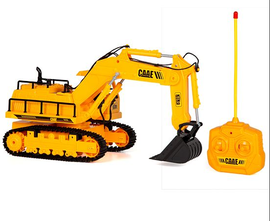 Excavadora hidráulica de cadenas CAAE 1:45 5CH RTR RC Construcción