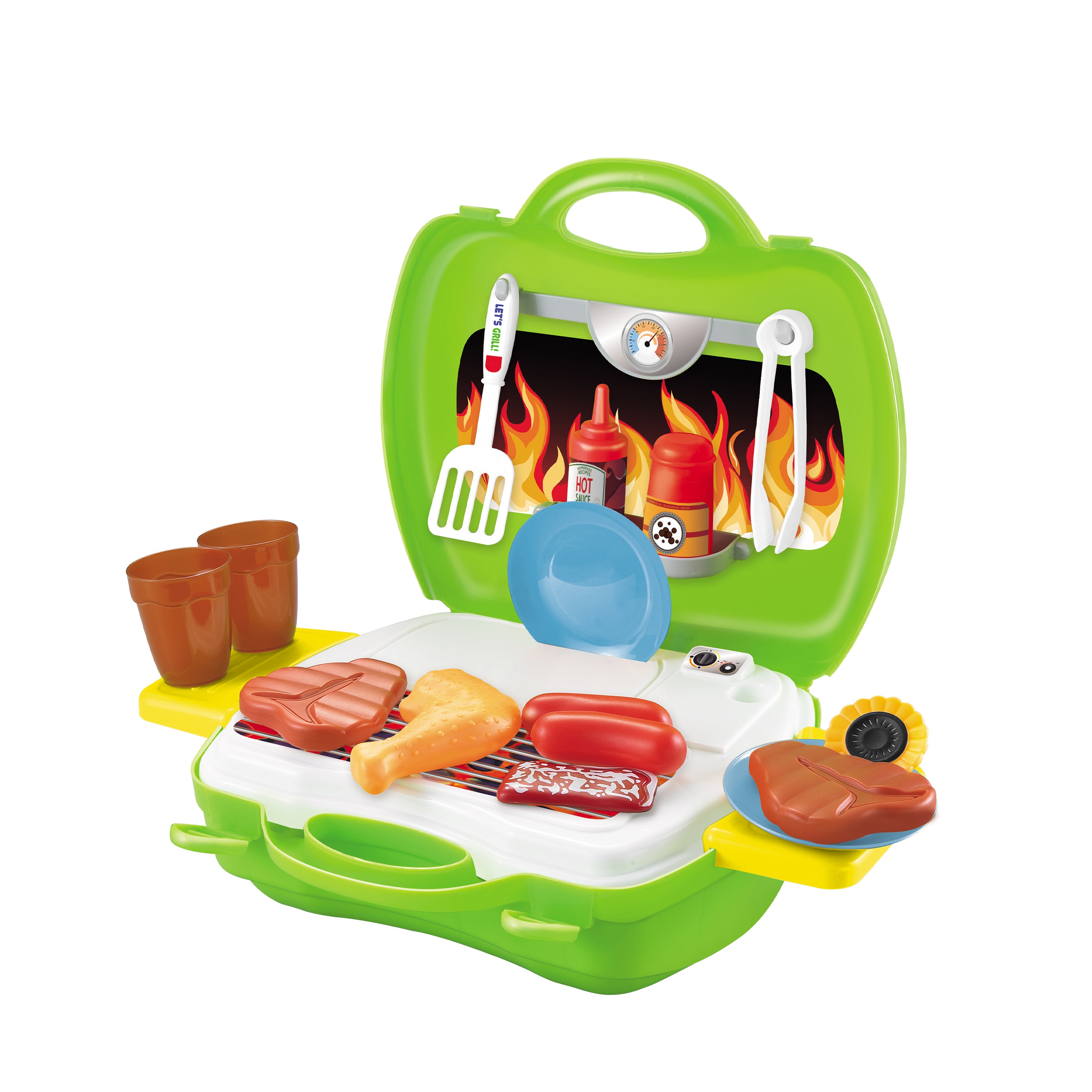 Juego de parrilla para niños (22 piezas)