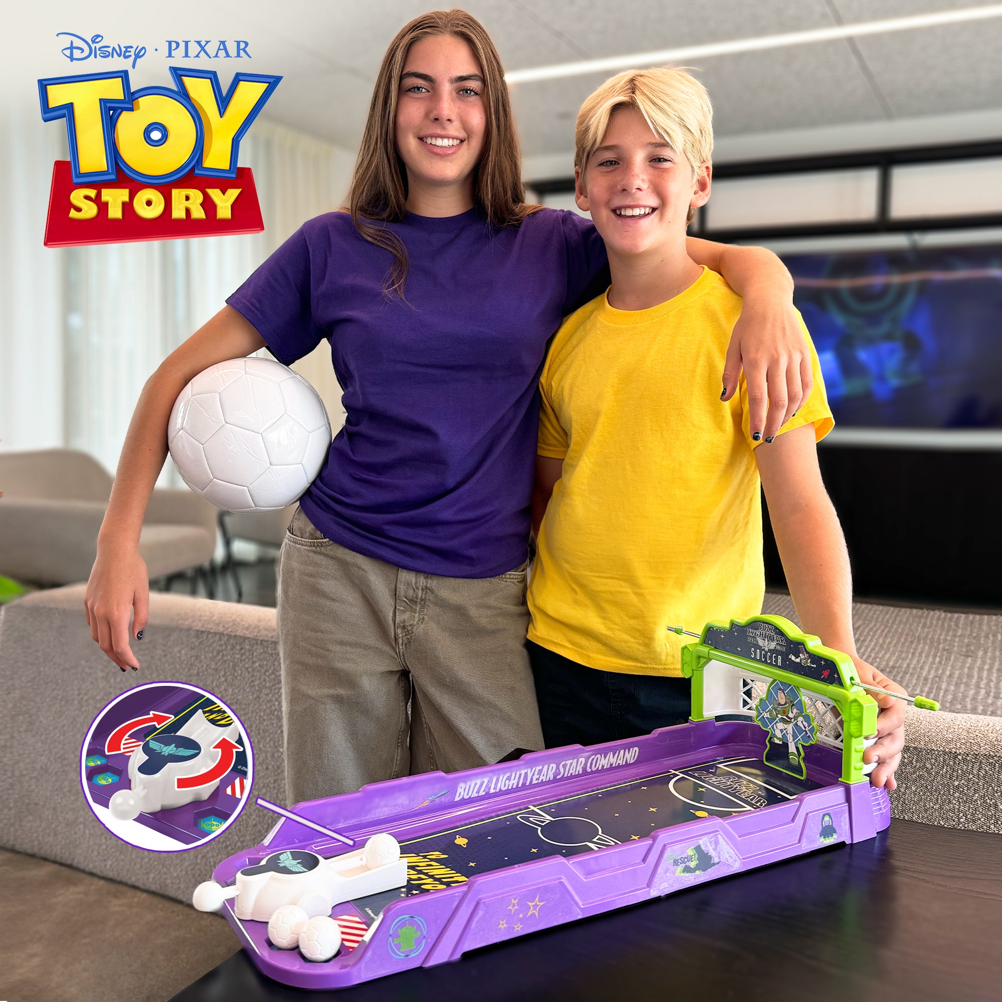 Buzz Lightyear Soccer Table Top Play Set