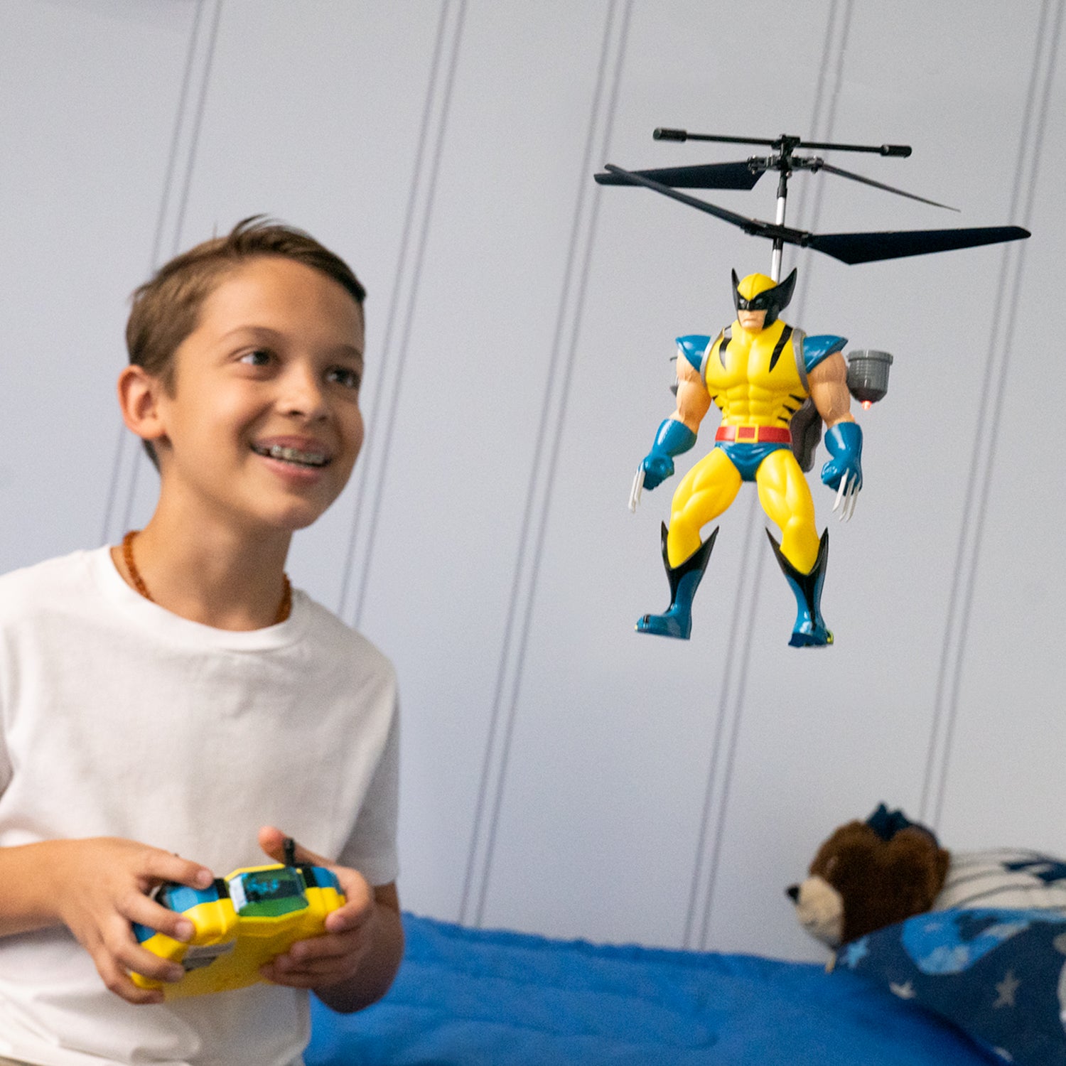 Figura voladora de Wolverine RC