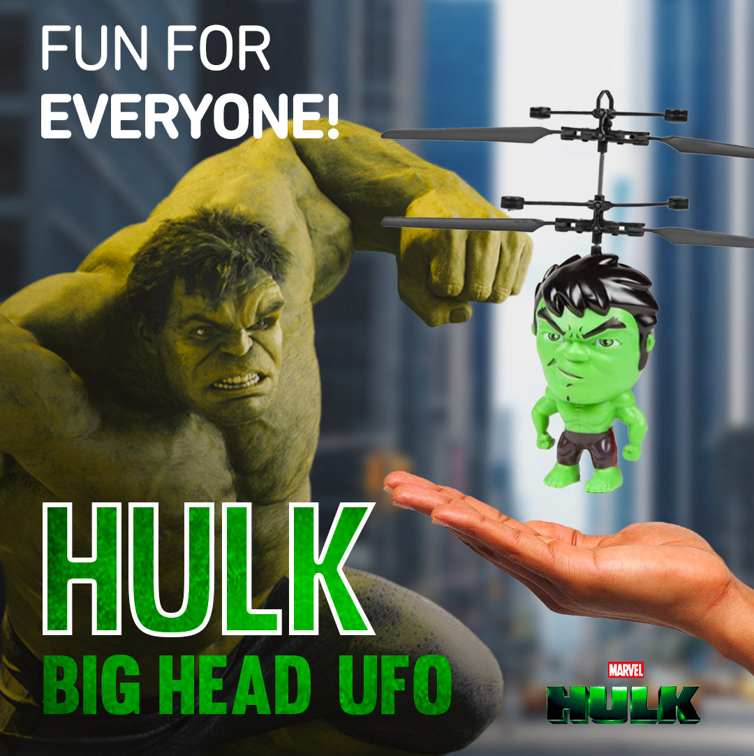 OVNI de cabeza grande de Hulk