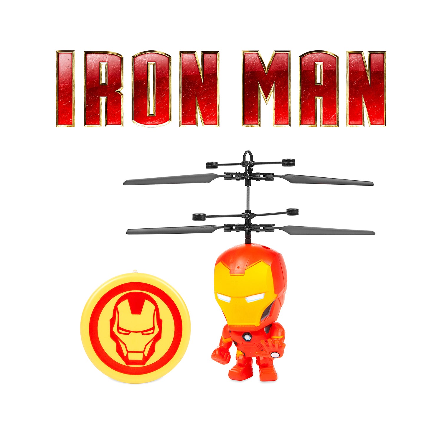 OVNI de cabeza grande de Iron Man