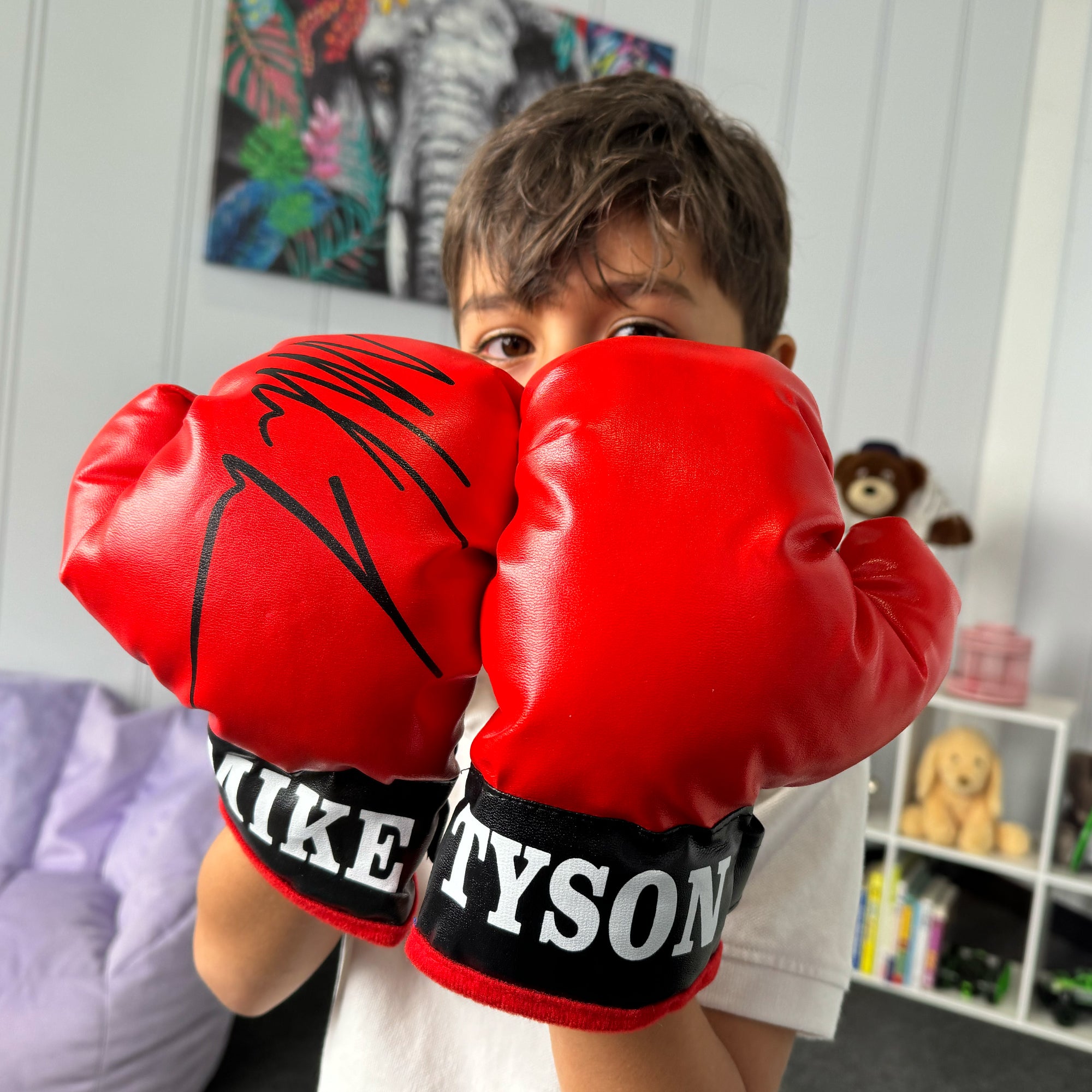 Guantes de boxeo para niños Mike Tyson