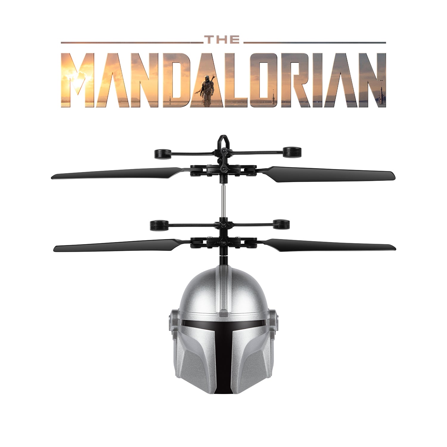 Casco Mandalorian Mando OVNI esculpido