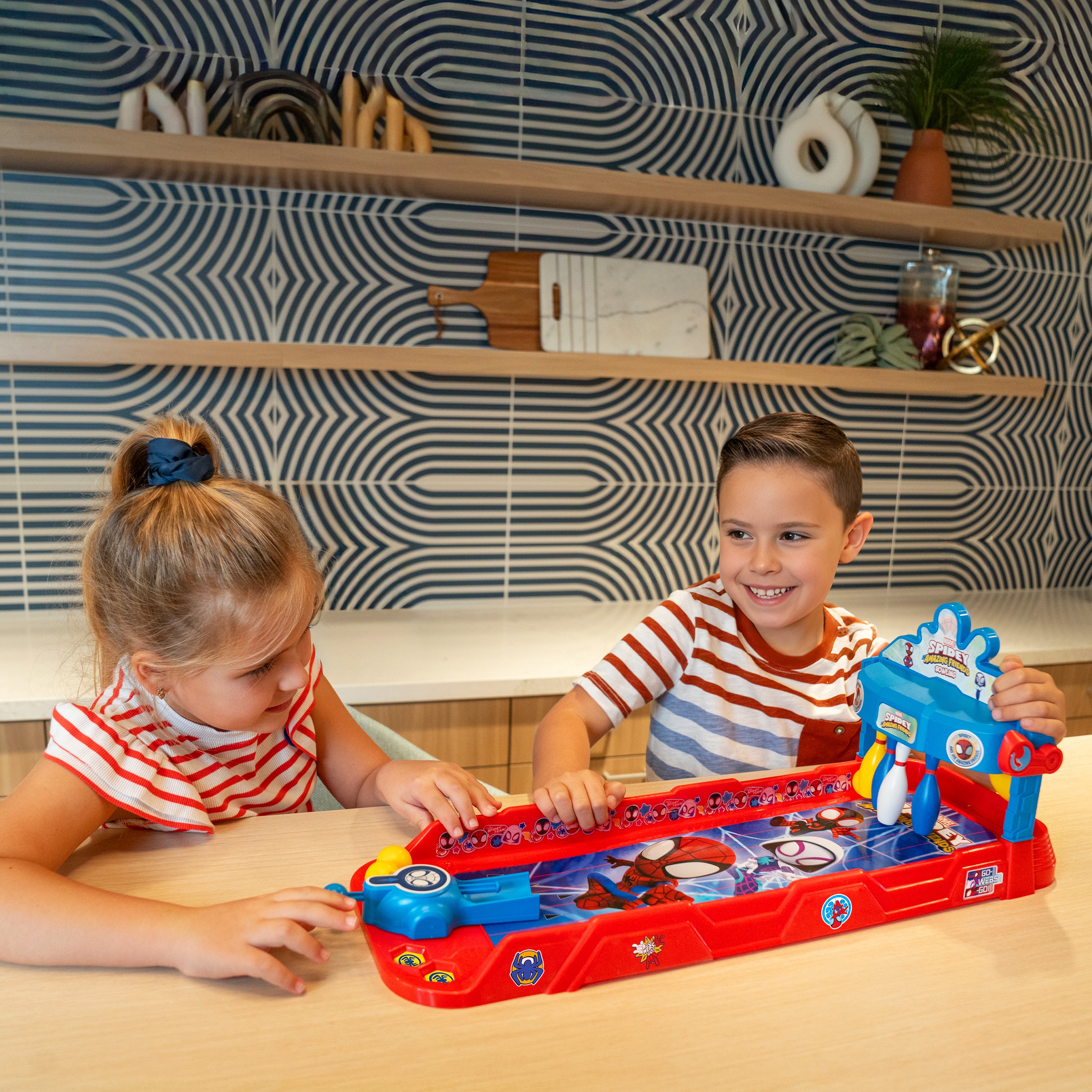 Spidey & his Amazing Friends Tabletop Bowling Play Set