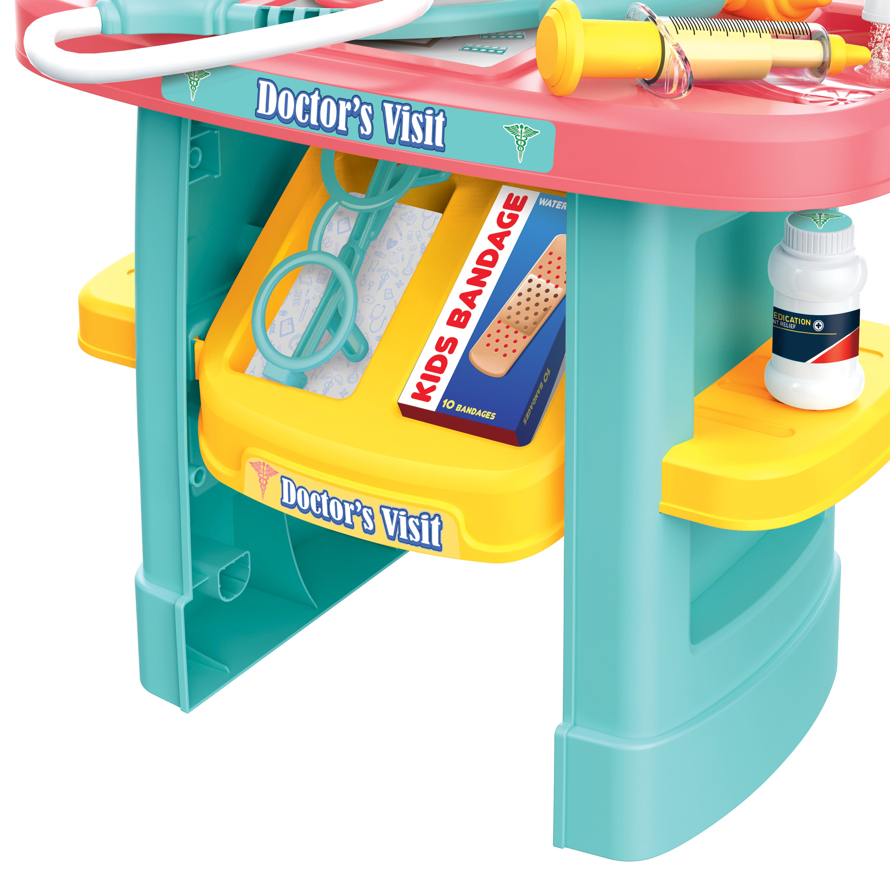 Juego de médico infantil "Visita al médico" (20 piezas)