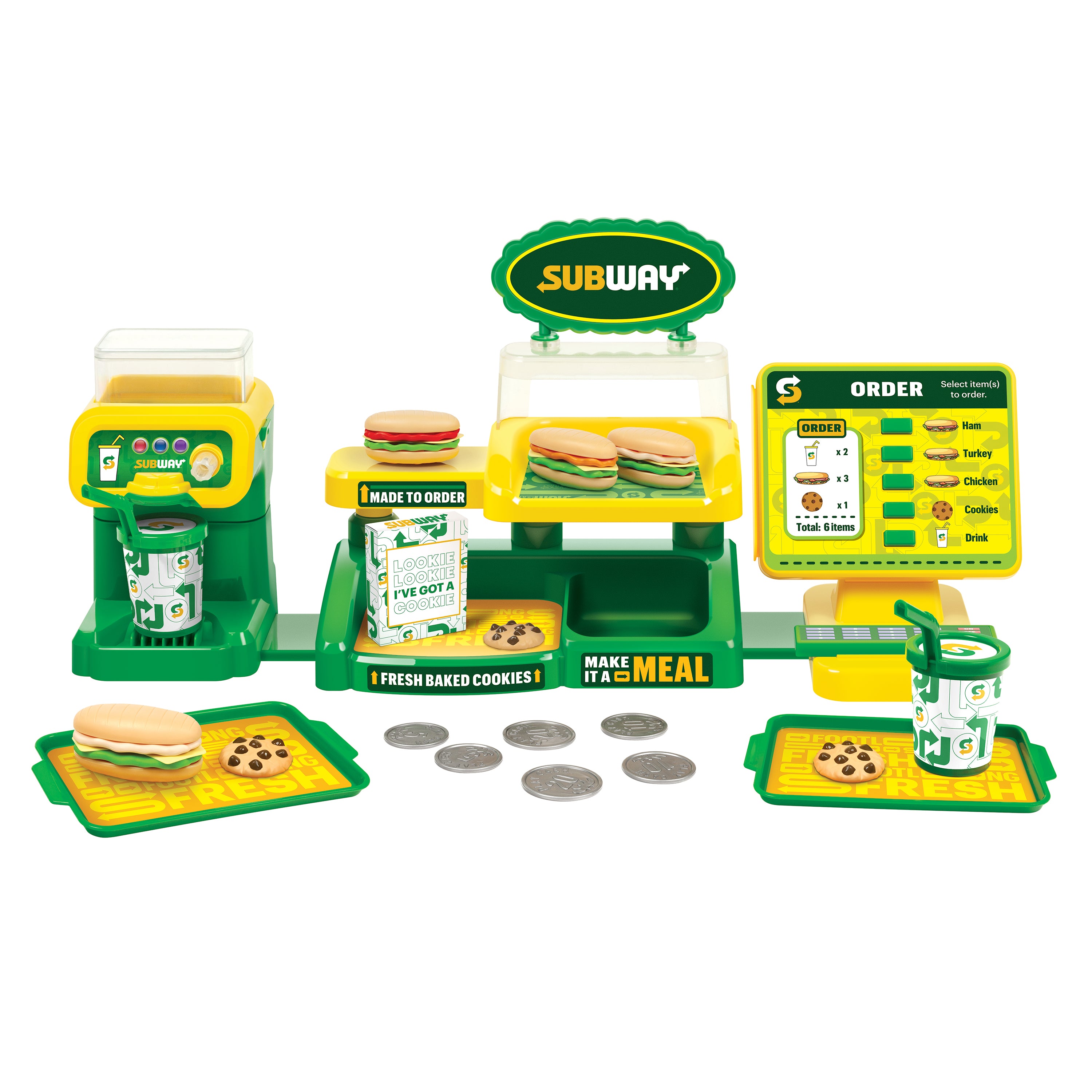 Subway Sandwich Playset for kids 53 Piece
