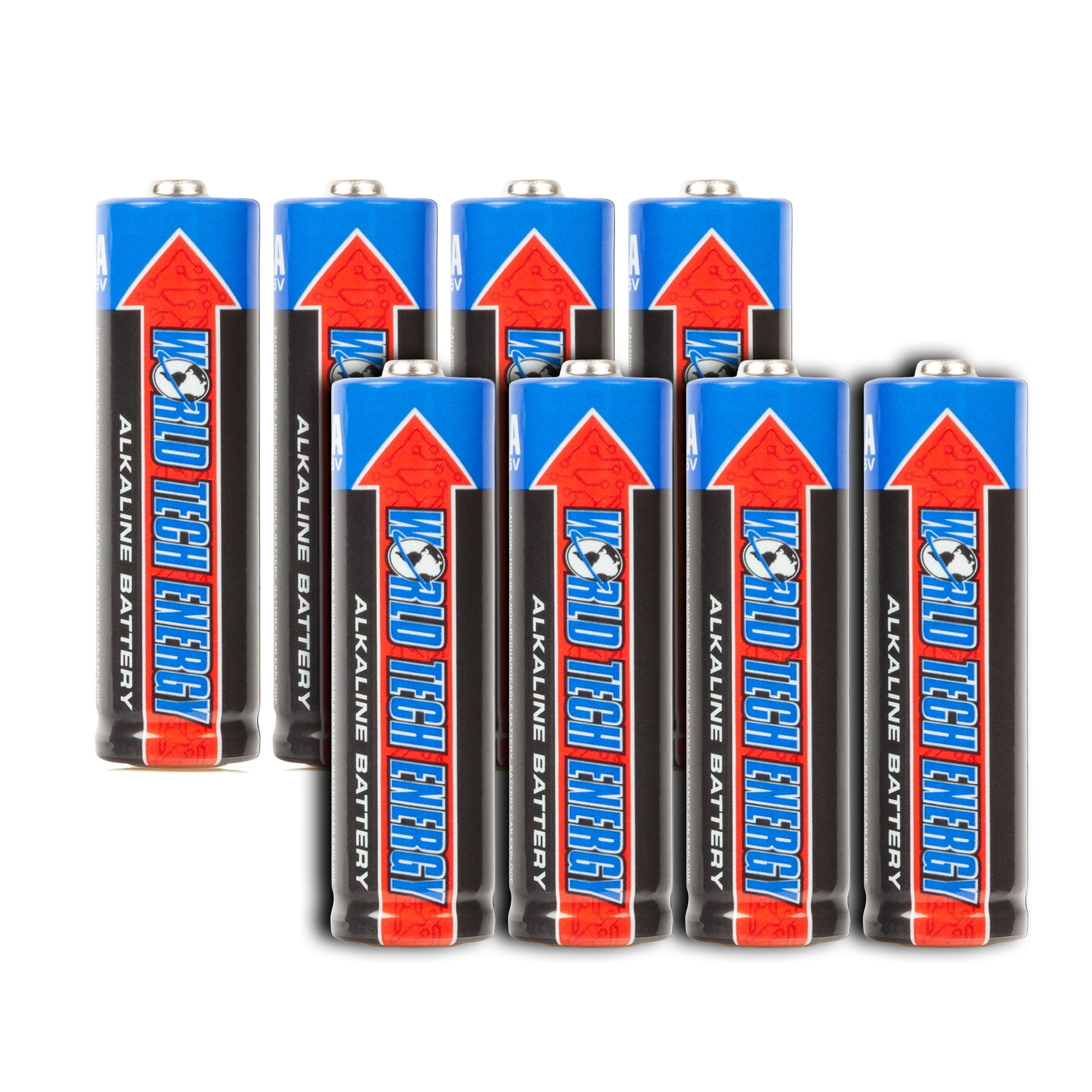World Tech Energy 1.5V AA Alkaline Batteries