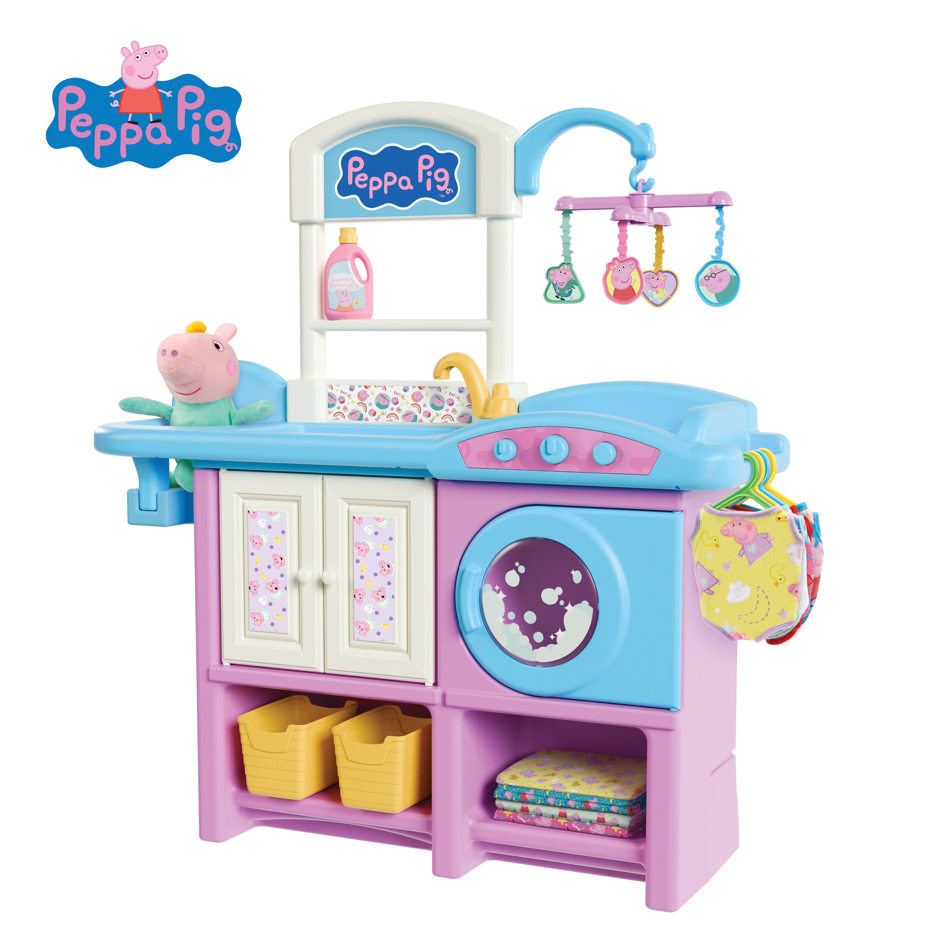 Peppa Pig Baby Evie Pig Nursery Laundry Set