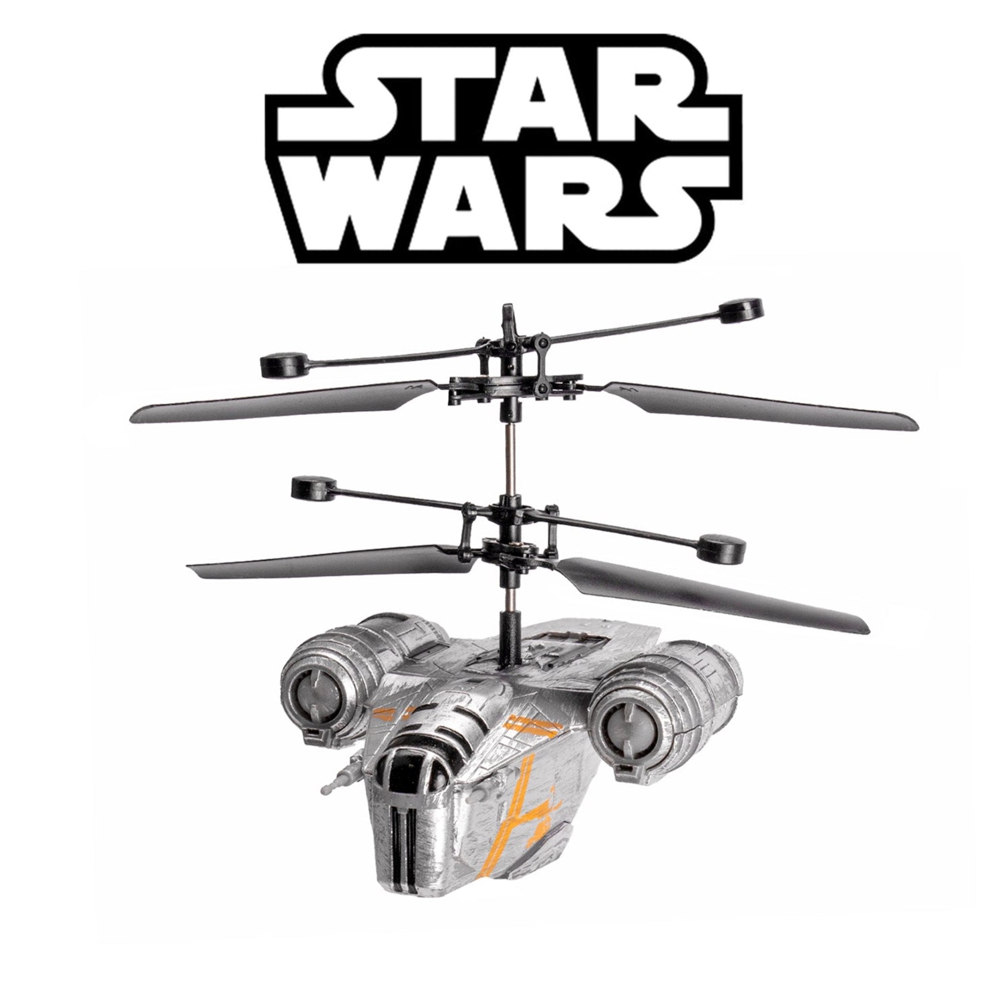 Helicóptero con sensor de movimiento Razor Crest de Star Wars