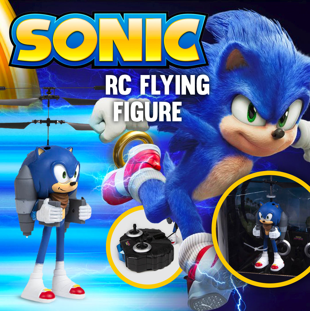 Figura voladora RC de Sonic