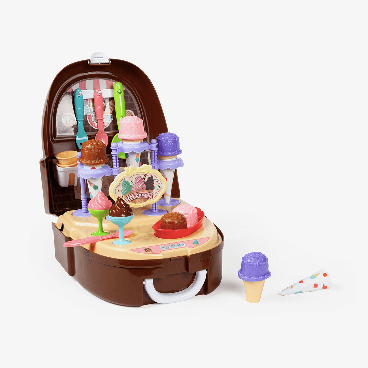 Mochila de juego de helados