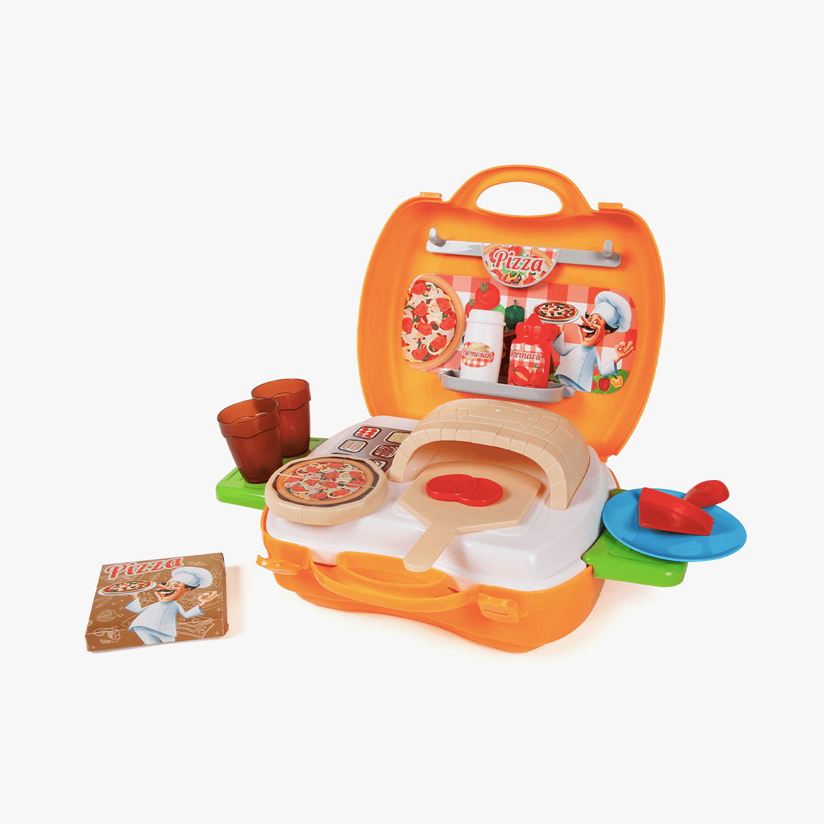 Juego de maleta de pizzería