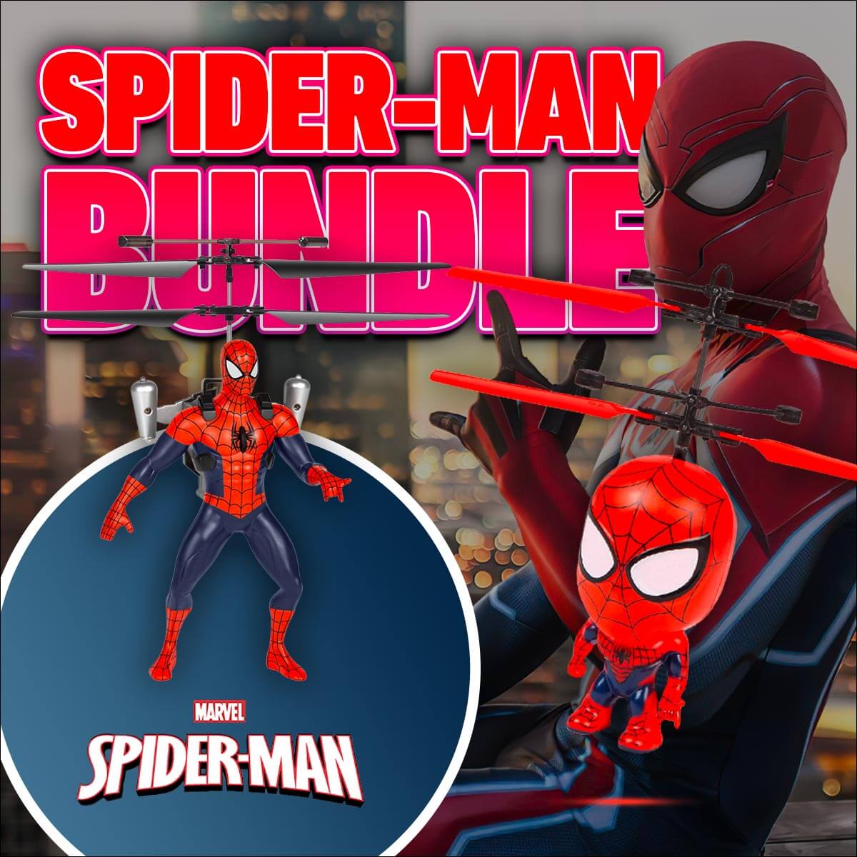 Spiderman hotsell bundle