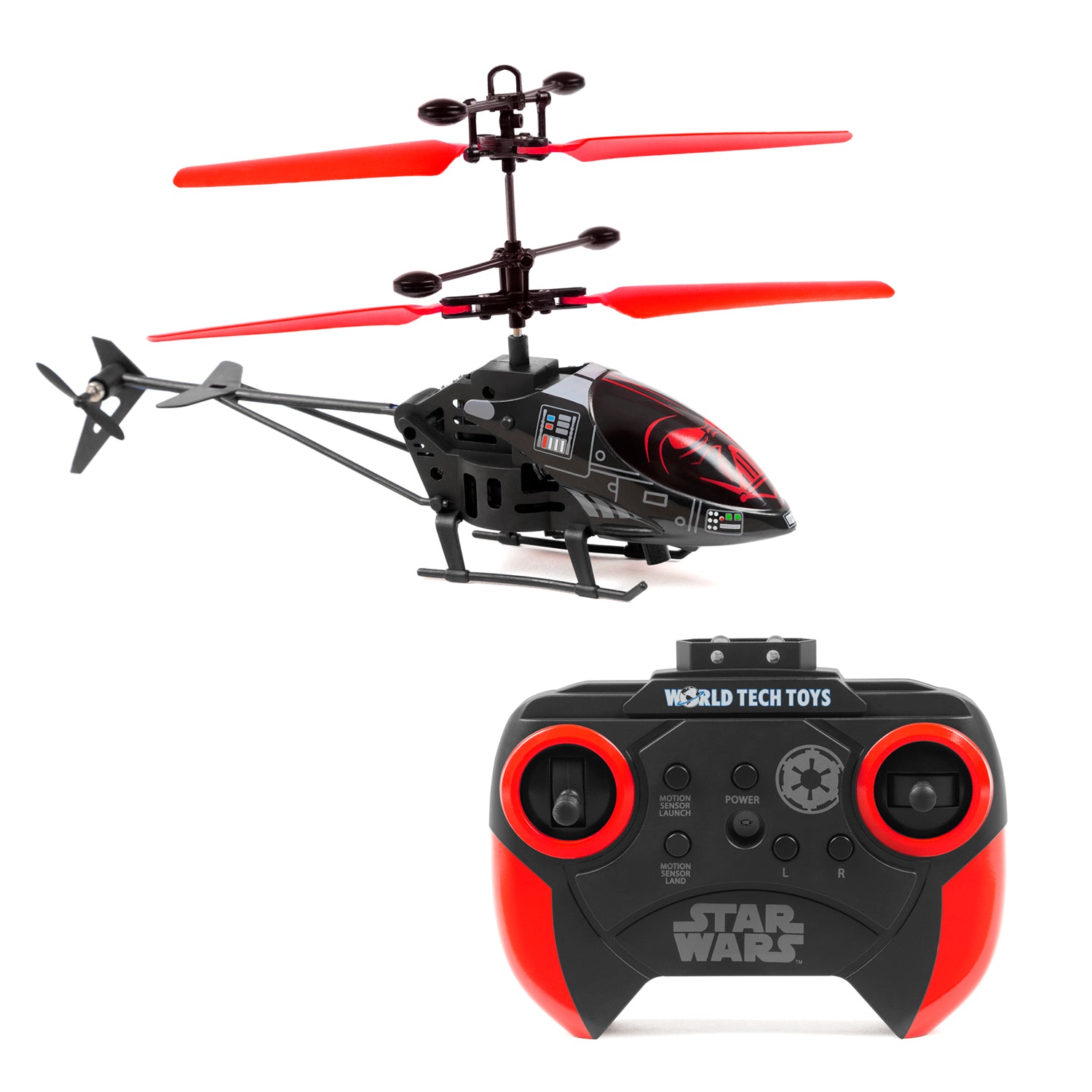 Helicóptero infrarrojo de control remoto de 2 canales Darth Vader