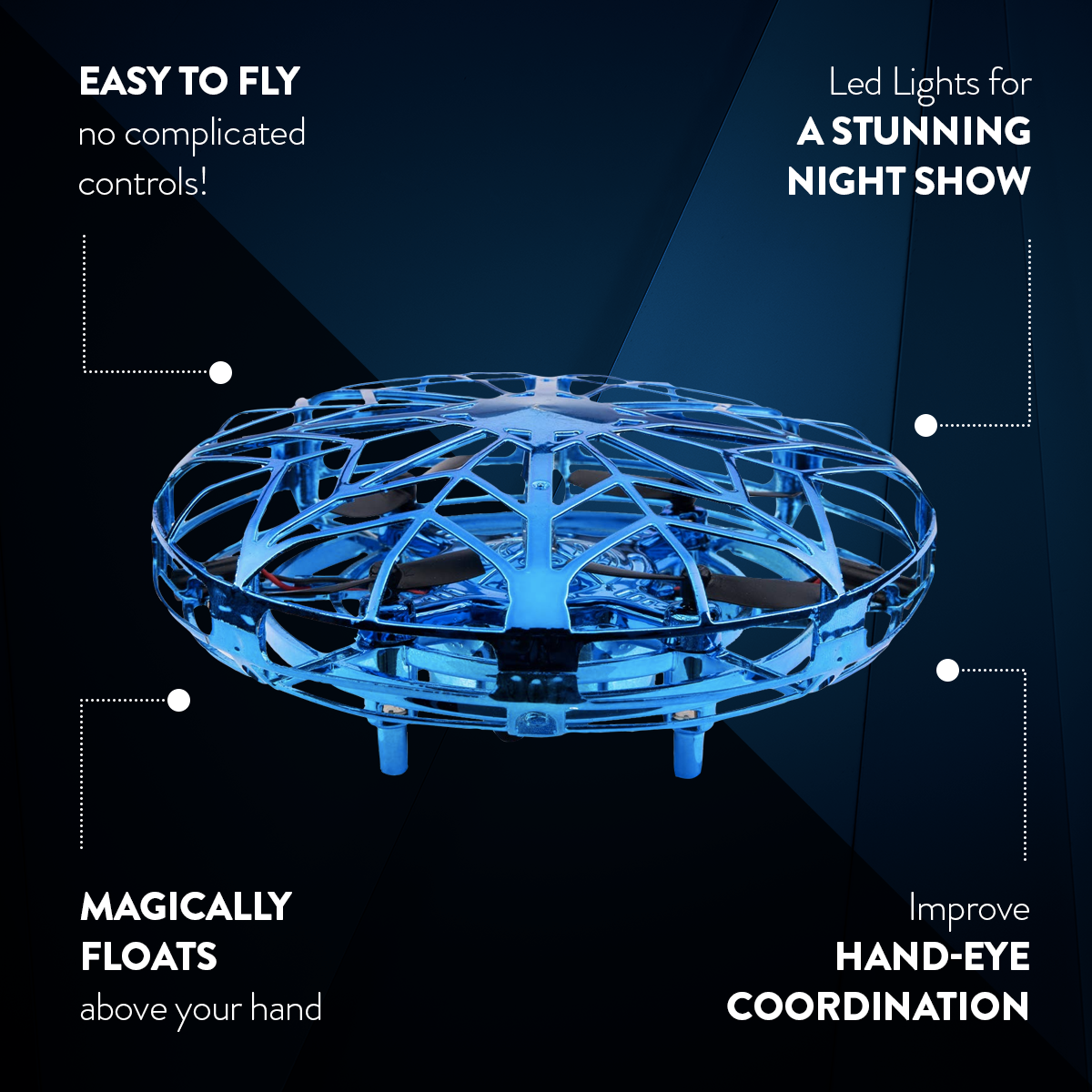Dron OVNI con sensor inteligente