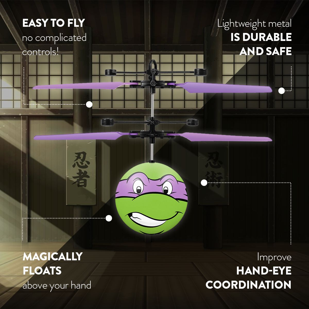 Heli Ball de Donatello de las TMNT
