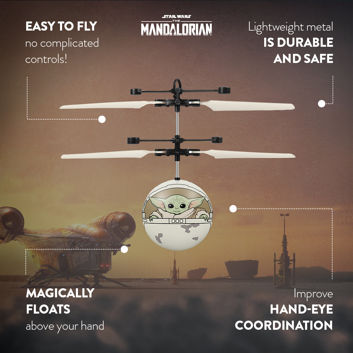 Baby Yoda Heli Ball - El favorito de Kim