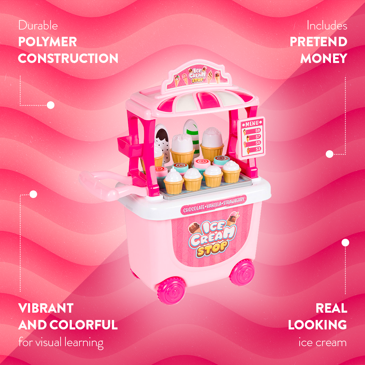 Juego de carrito de helados