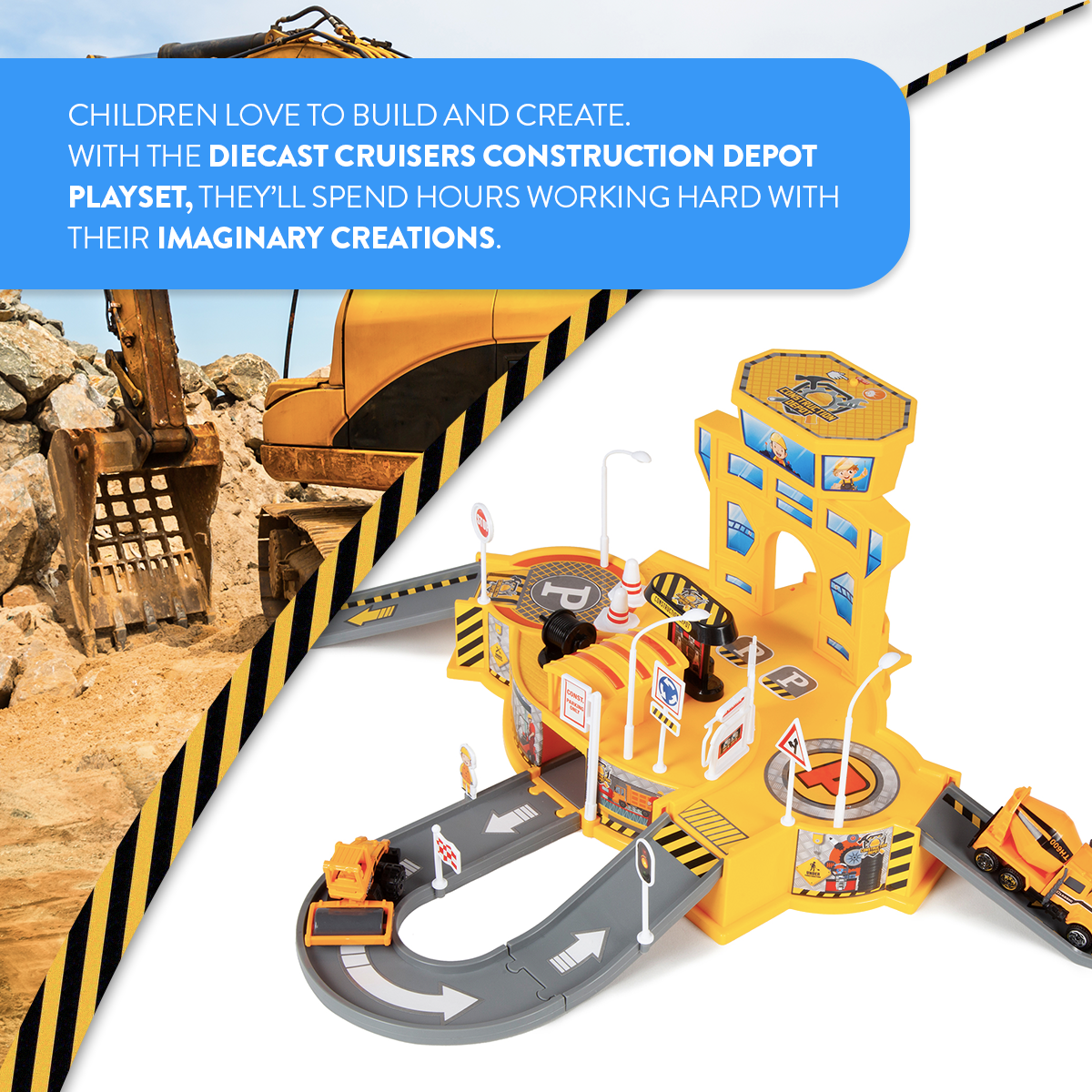 Juego de construcción de cruceros de fundición a presión