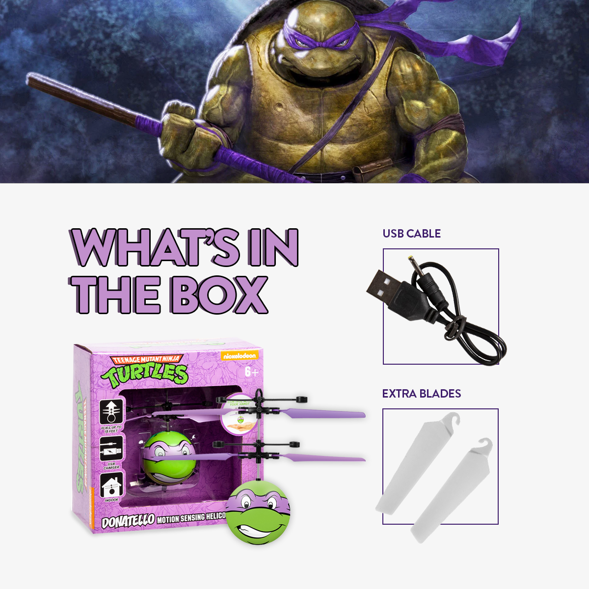 Heli Ball de Donatello de las TMNT