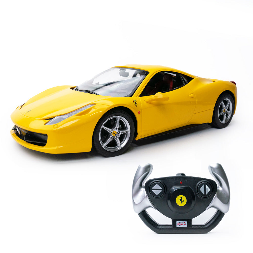 Ferrari 458 Italia 1:14, coche eléctrico RC RTR con licencia