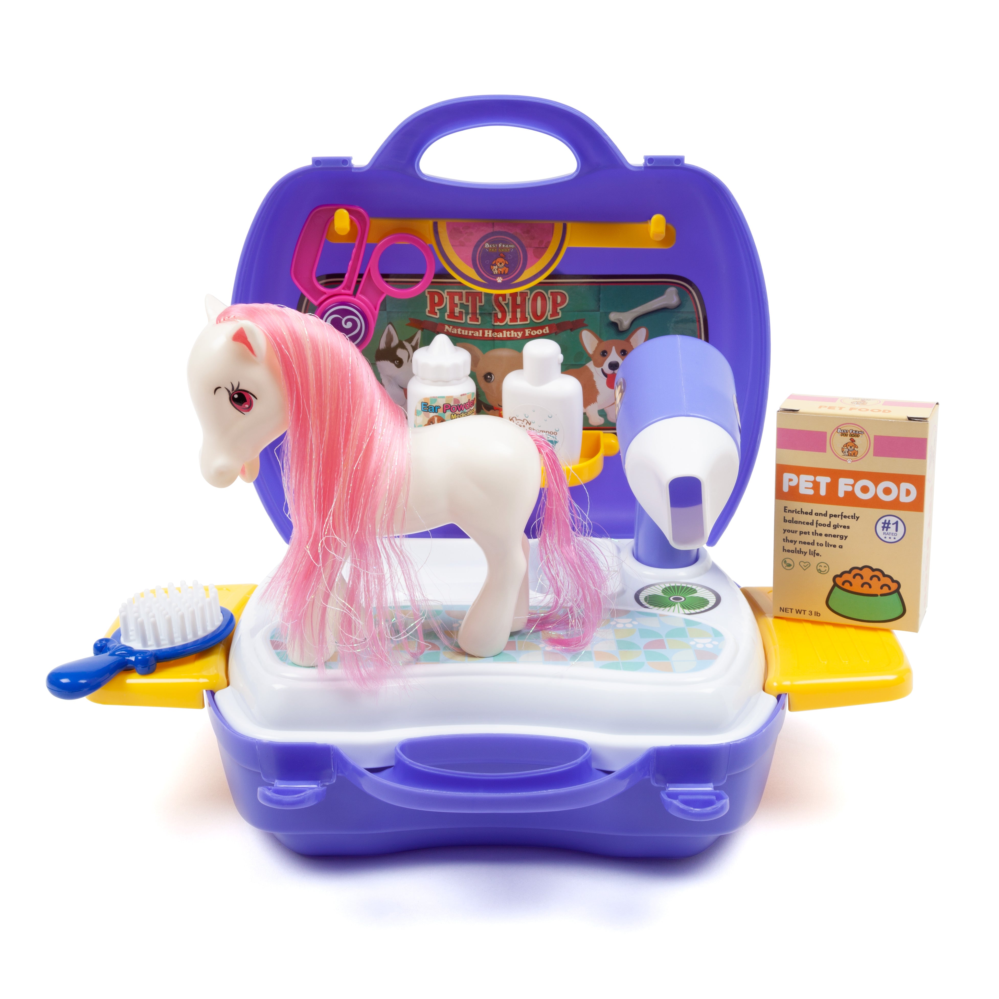 Juego de maleta de 16 piezas Dream Pet Grooming
