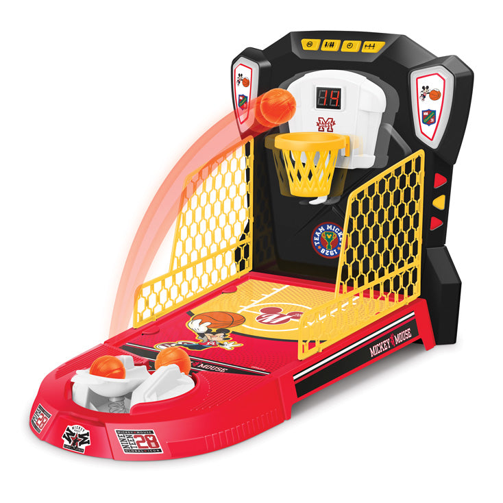 Juego de baloncesto electrónico de mesa de Mickey Mouse