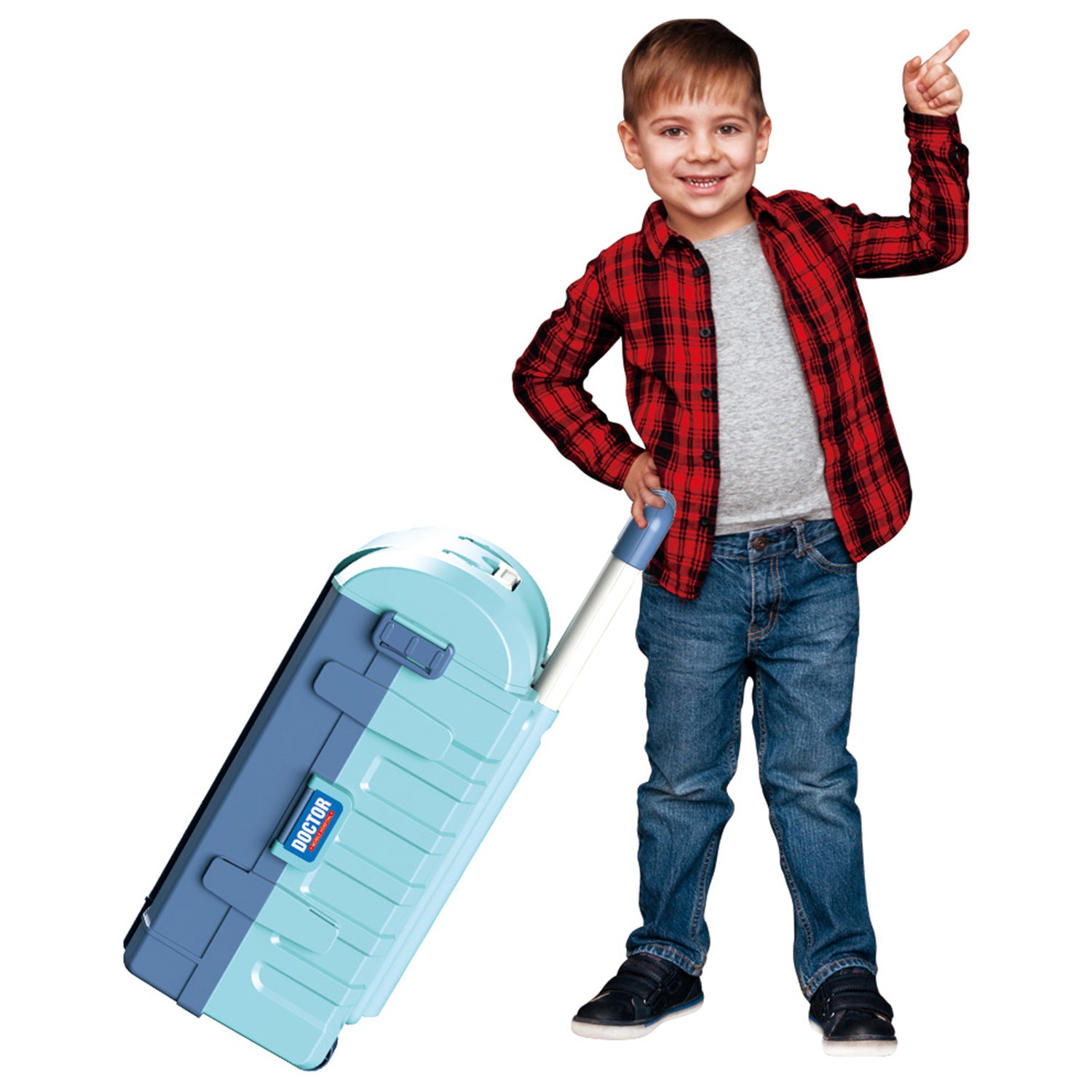 3in1 Mobile Hospital Suitcase 38 Piece Playset