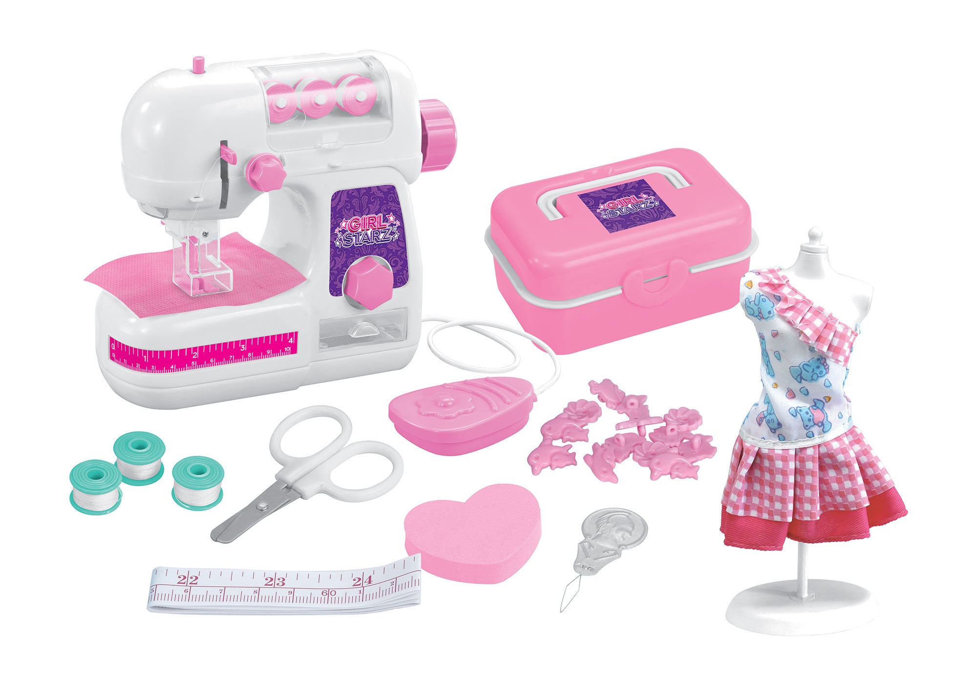 Kit de costura de lujo para el diseñador de ropa de muñeca Girl Starz