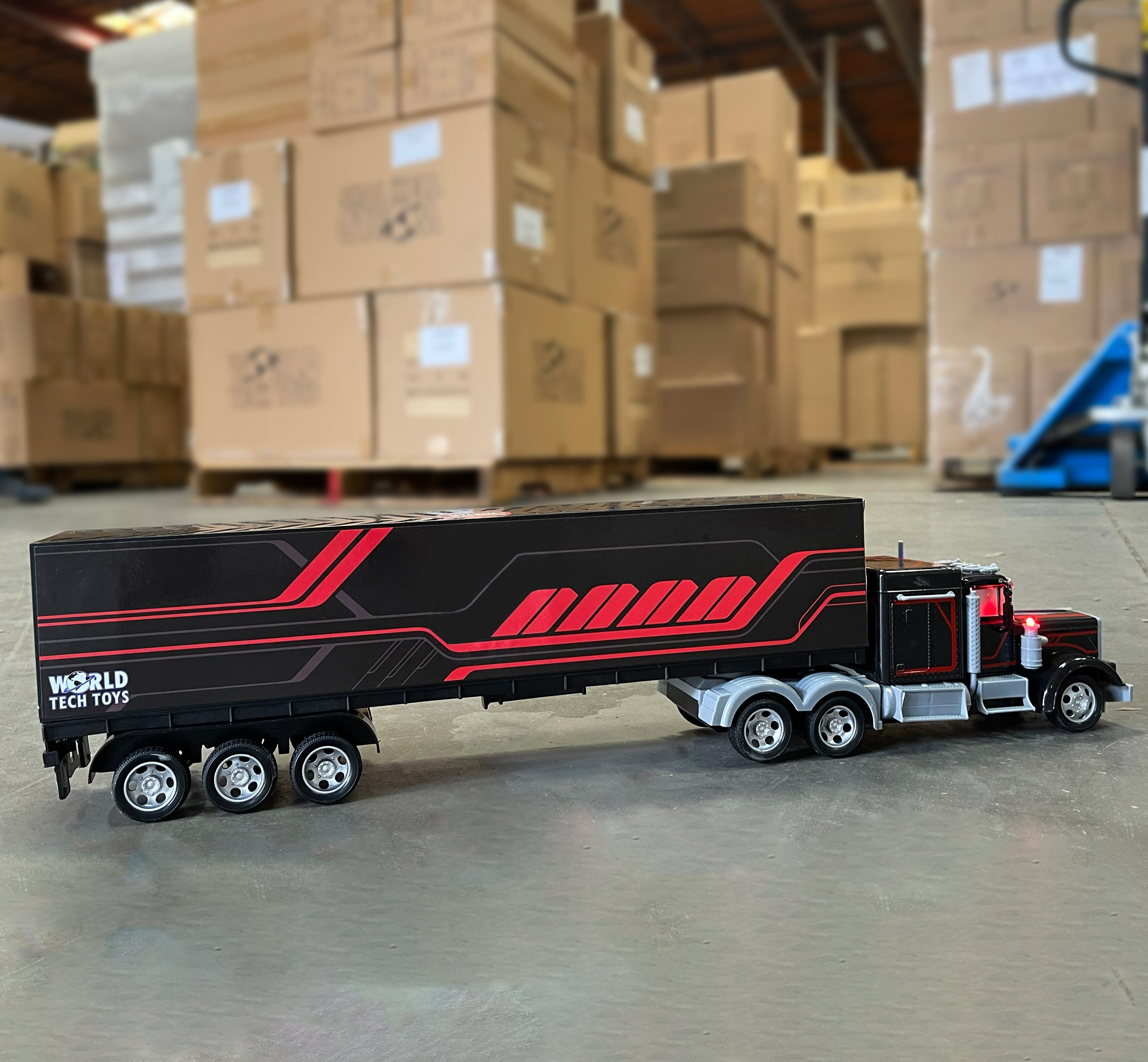 Camión semirremolque RC Mega Rig
