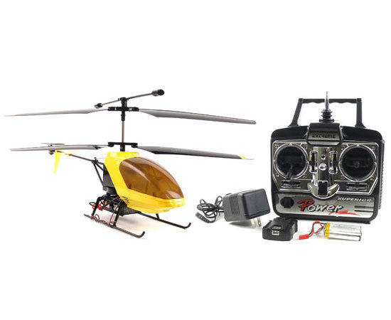 Helicóptero RC eléctrico Black Dragon Hughes RTF de 3 canales