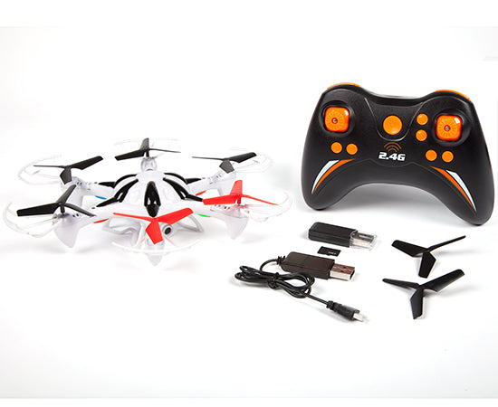 Dron espía RC X16 Space Explorer con cámara de 2,4 GHz y 4 canales