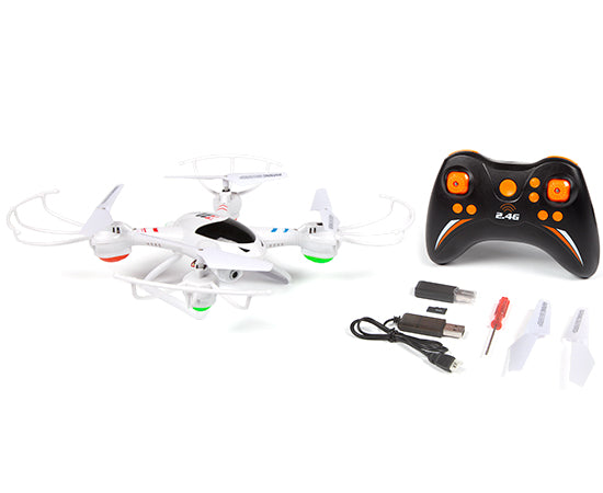 Drone espía con cámara y control remoto X22 Space Explorer, 2,4 GHz, 4,5 canales