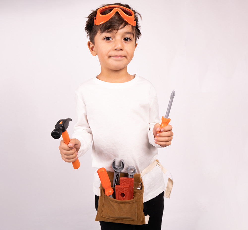 Juego de carpintero de 14 piezas de Big Boy's Workshop