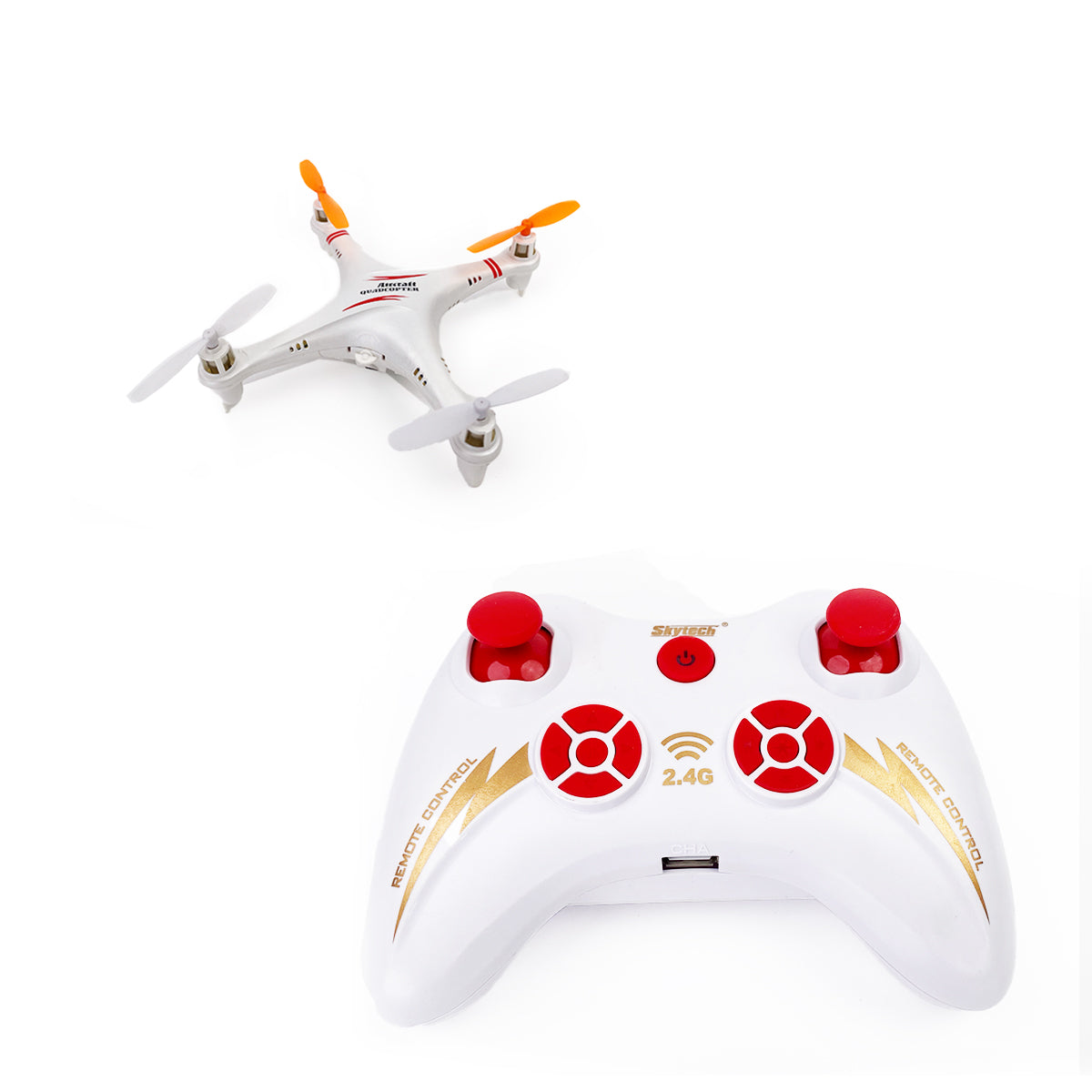 Minidron RC Skytech M62 Lightning de 6 ejes, 2,4 GHz y 4 canales
