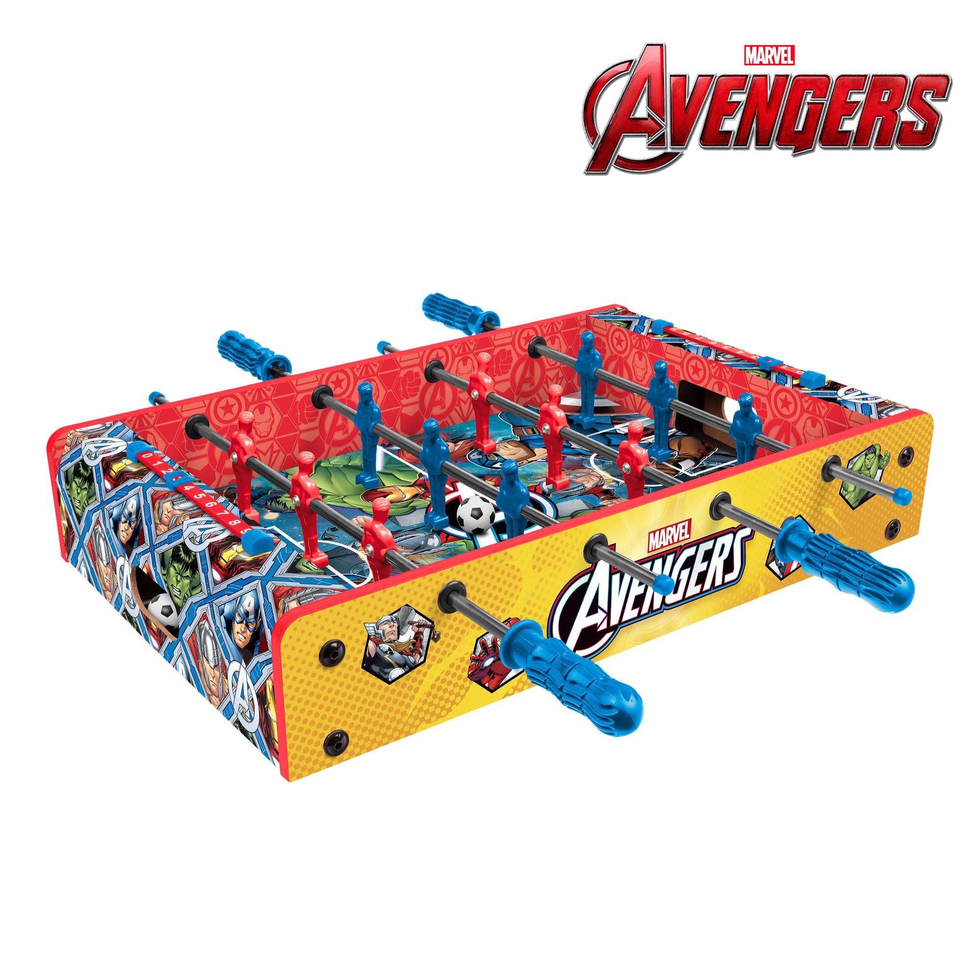 Avengers Wooden Tabletop Foosball Game