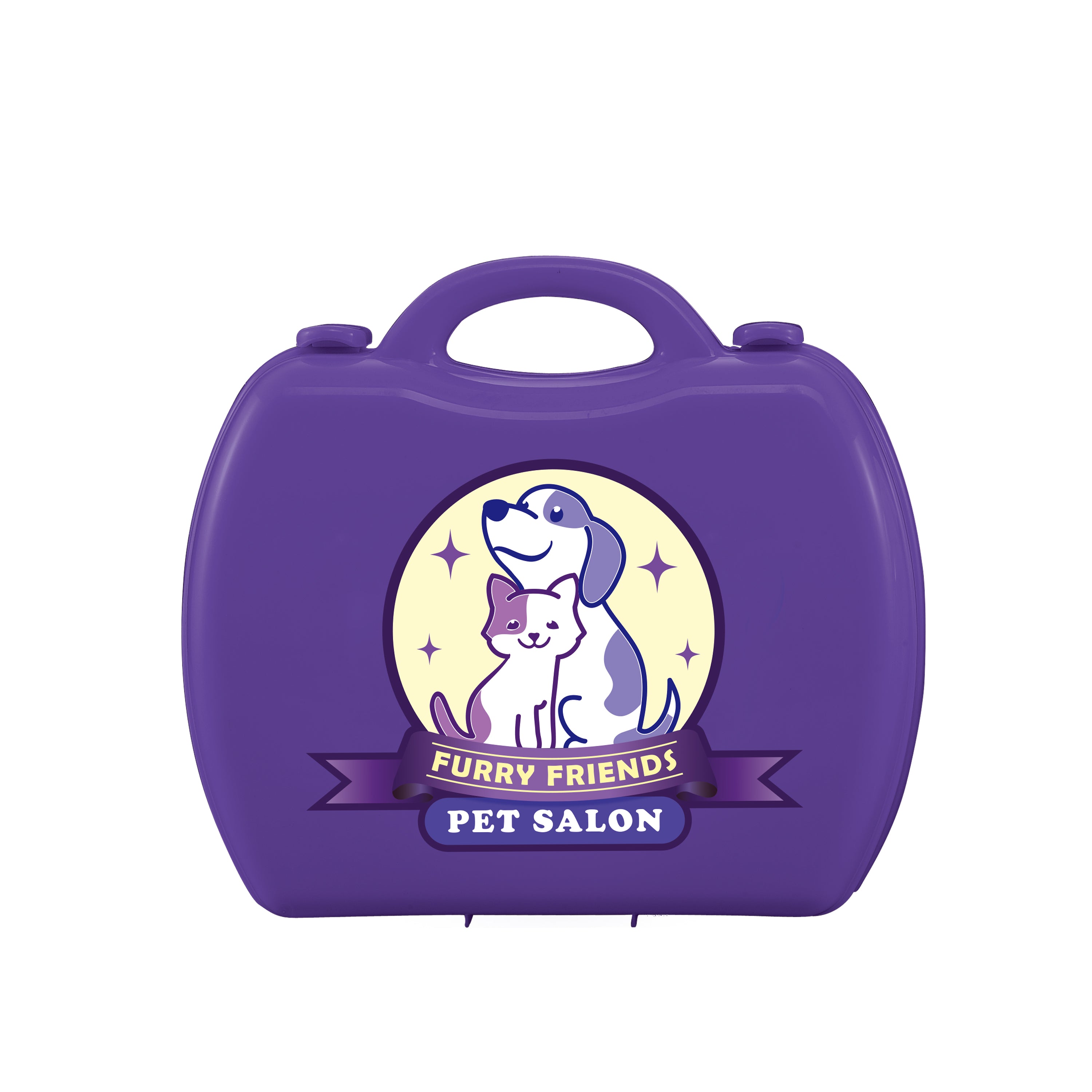 Furry Friends Pet Salon carry Case (16 Pcs)